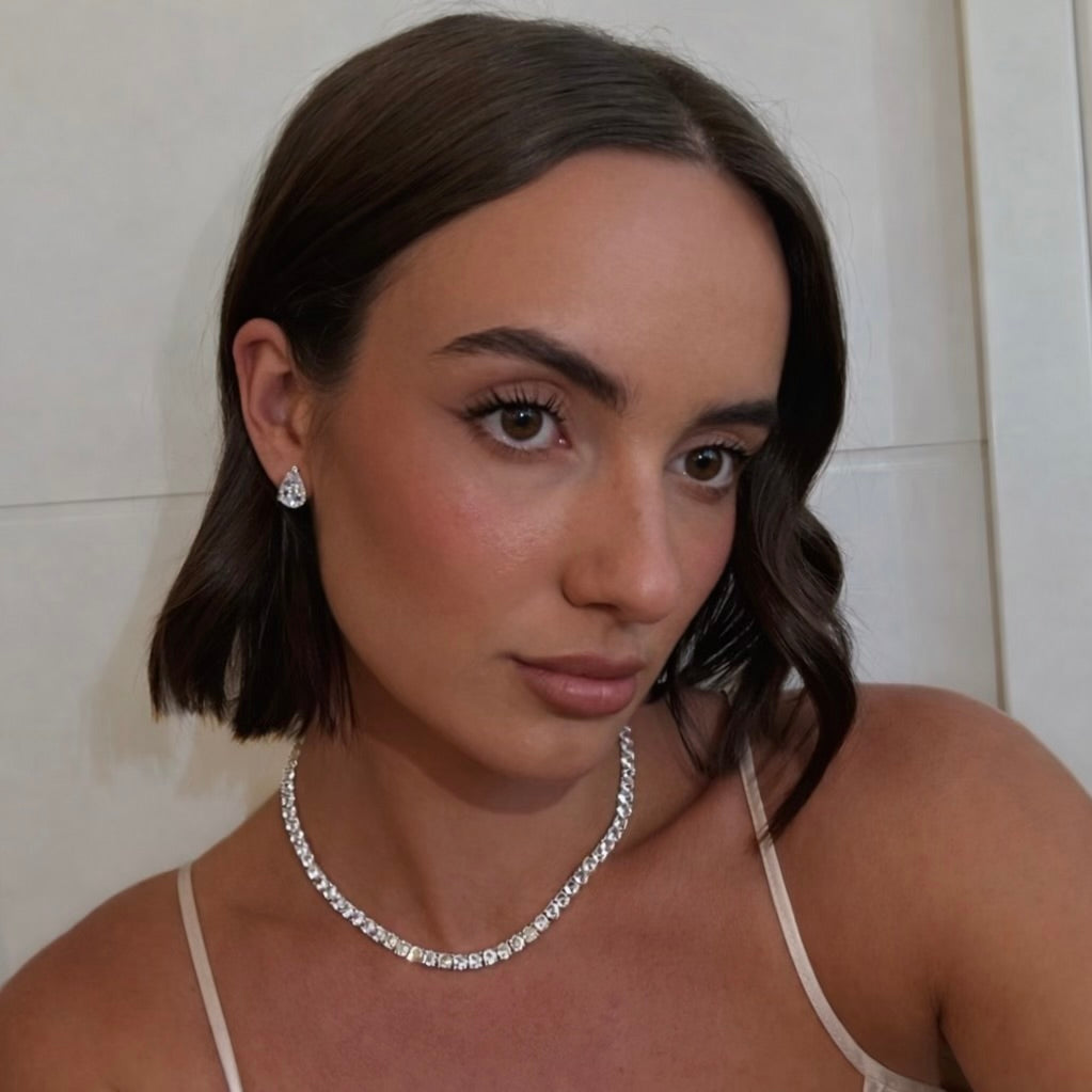 PETRA STUDS - SILVER (PRE-ORDER, SHIPS 31/3)