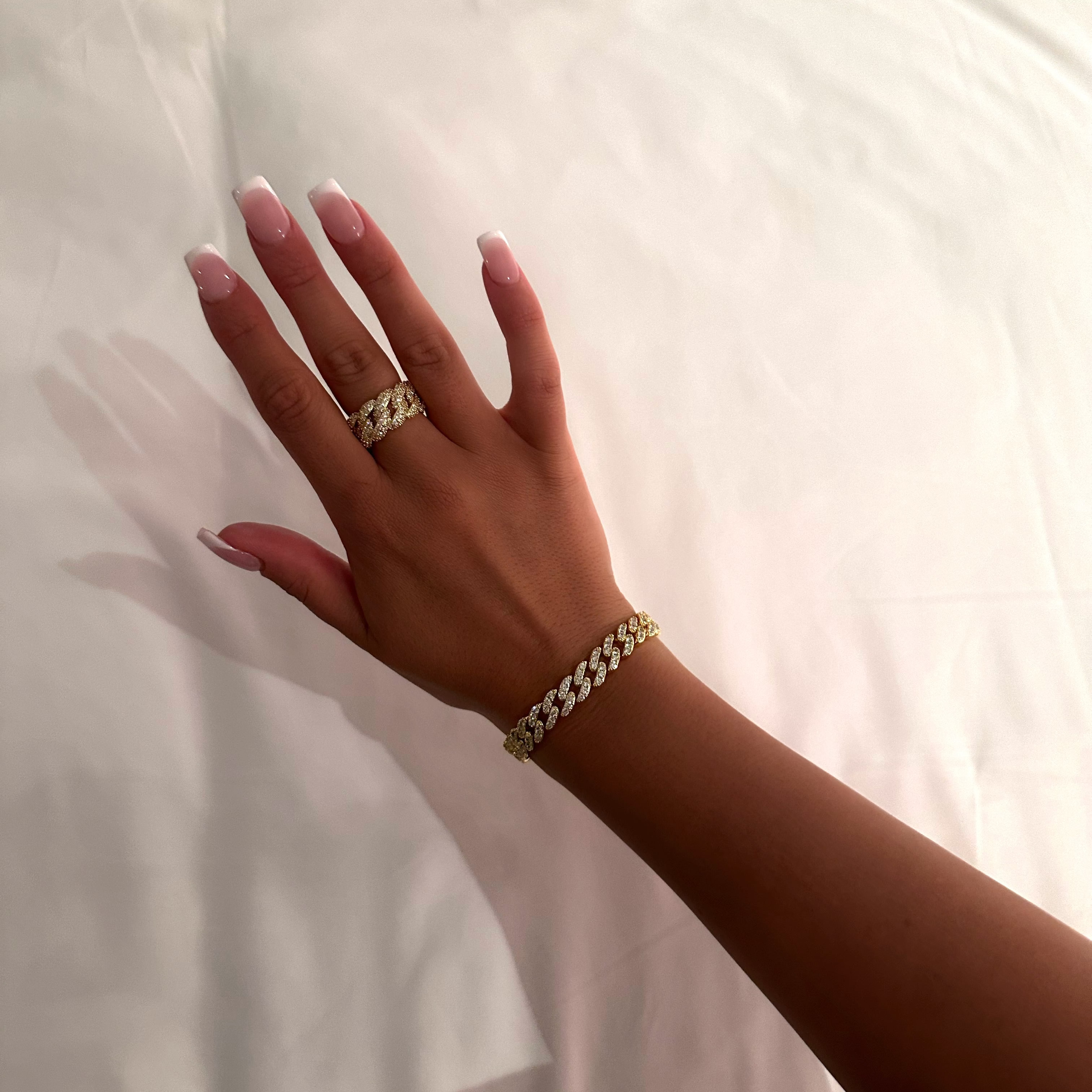 DONATELLA BRACELET & RING SET - GOLD