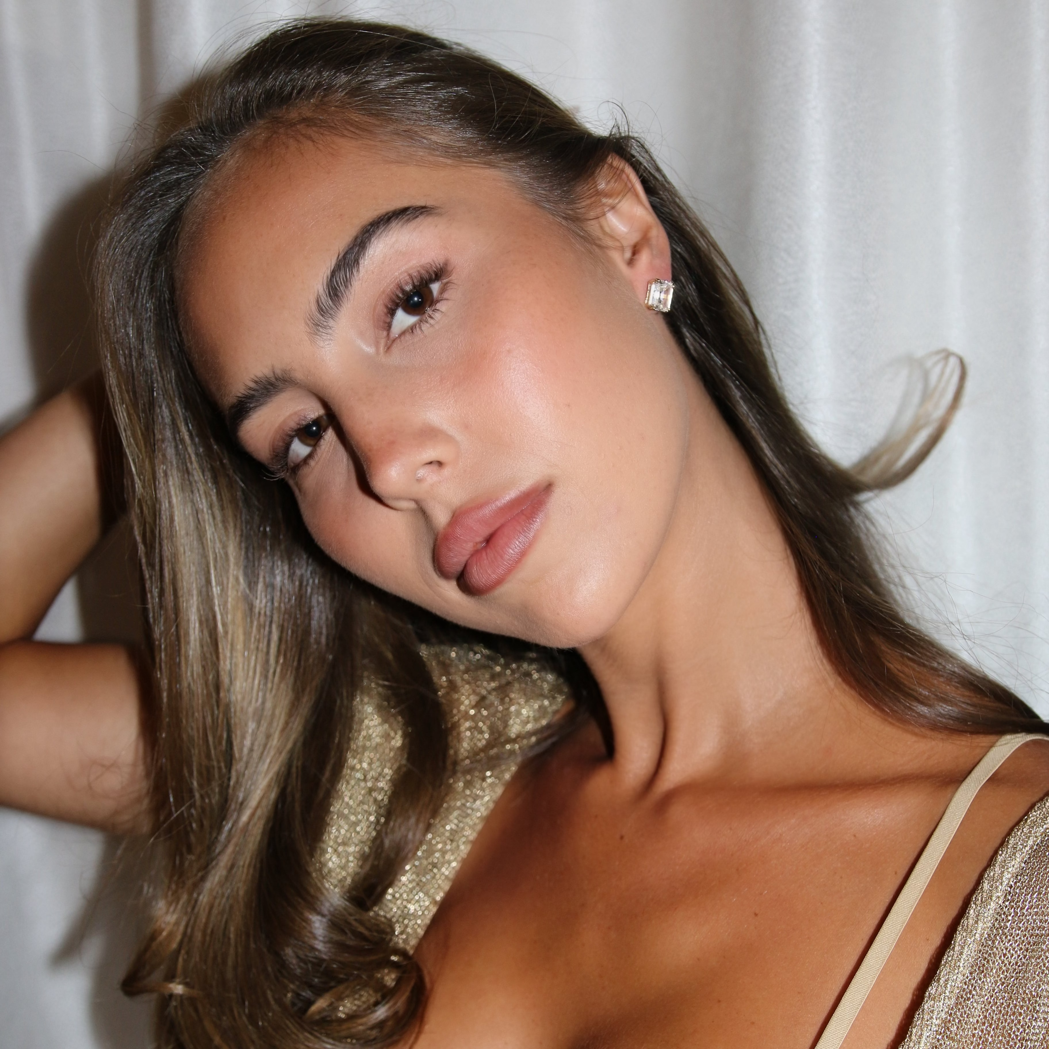 CLAUDIA STUDS - GOLD