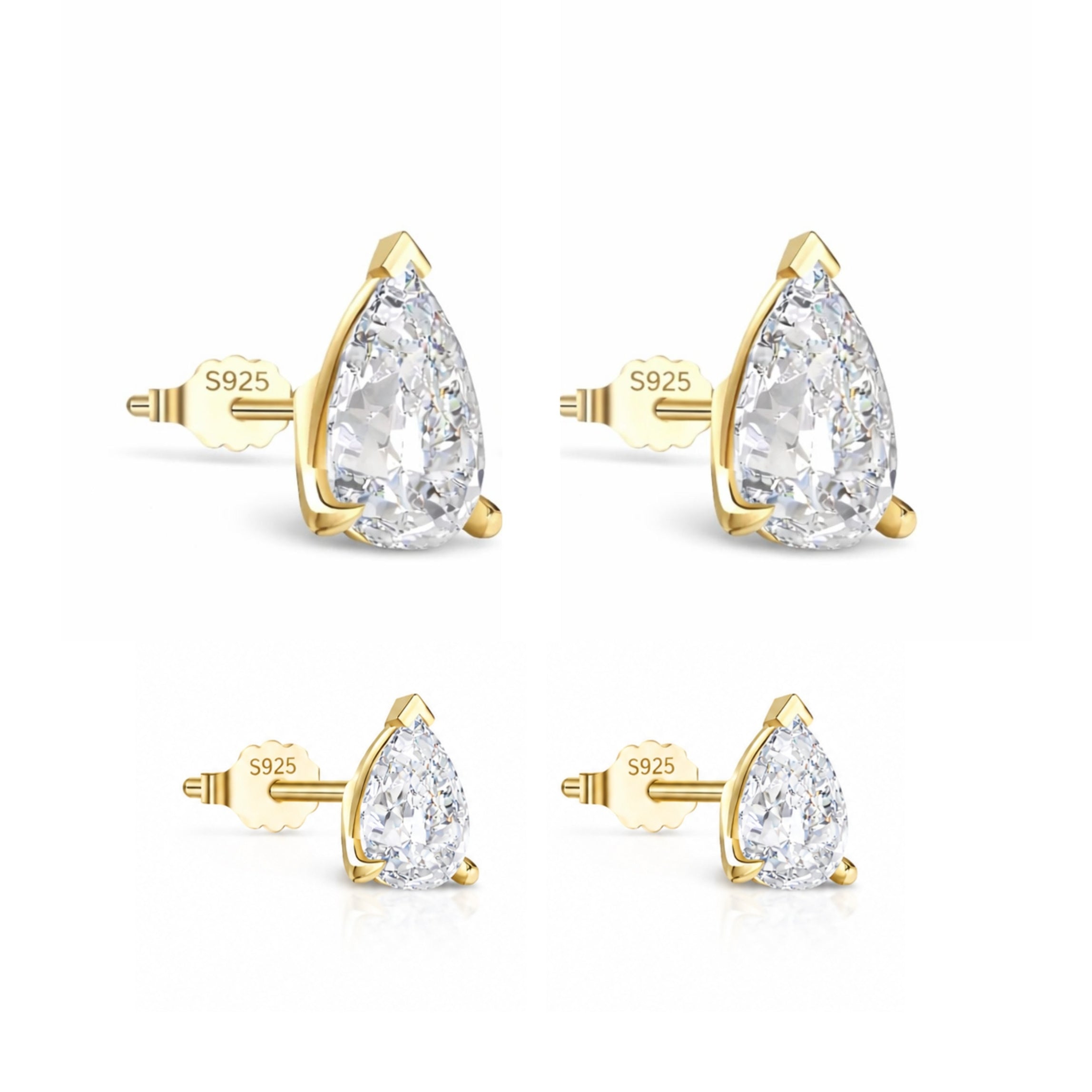 PETRA STUD SET - GOLD