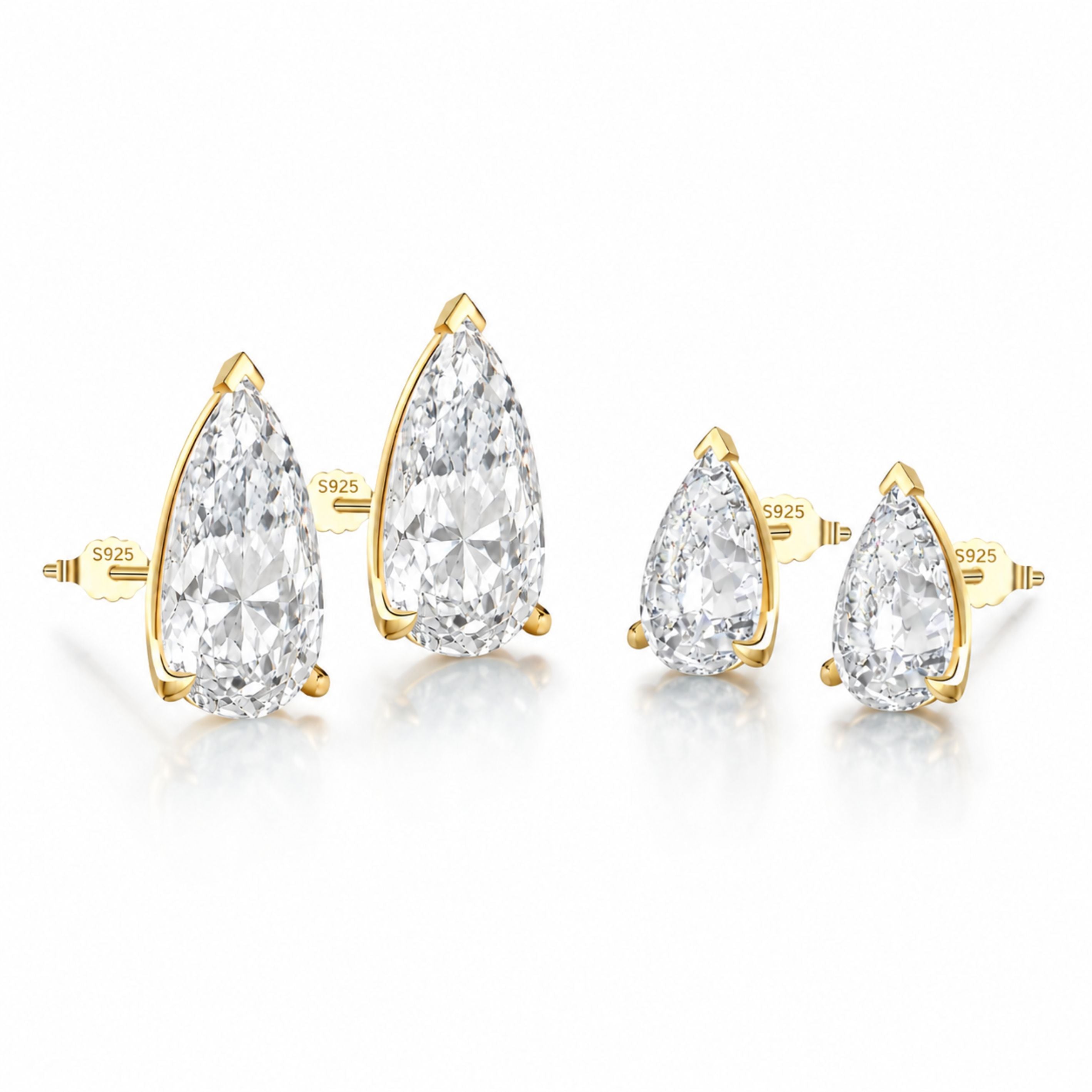THE PERFECT PEARS SET - GOLD
