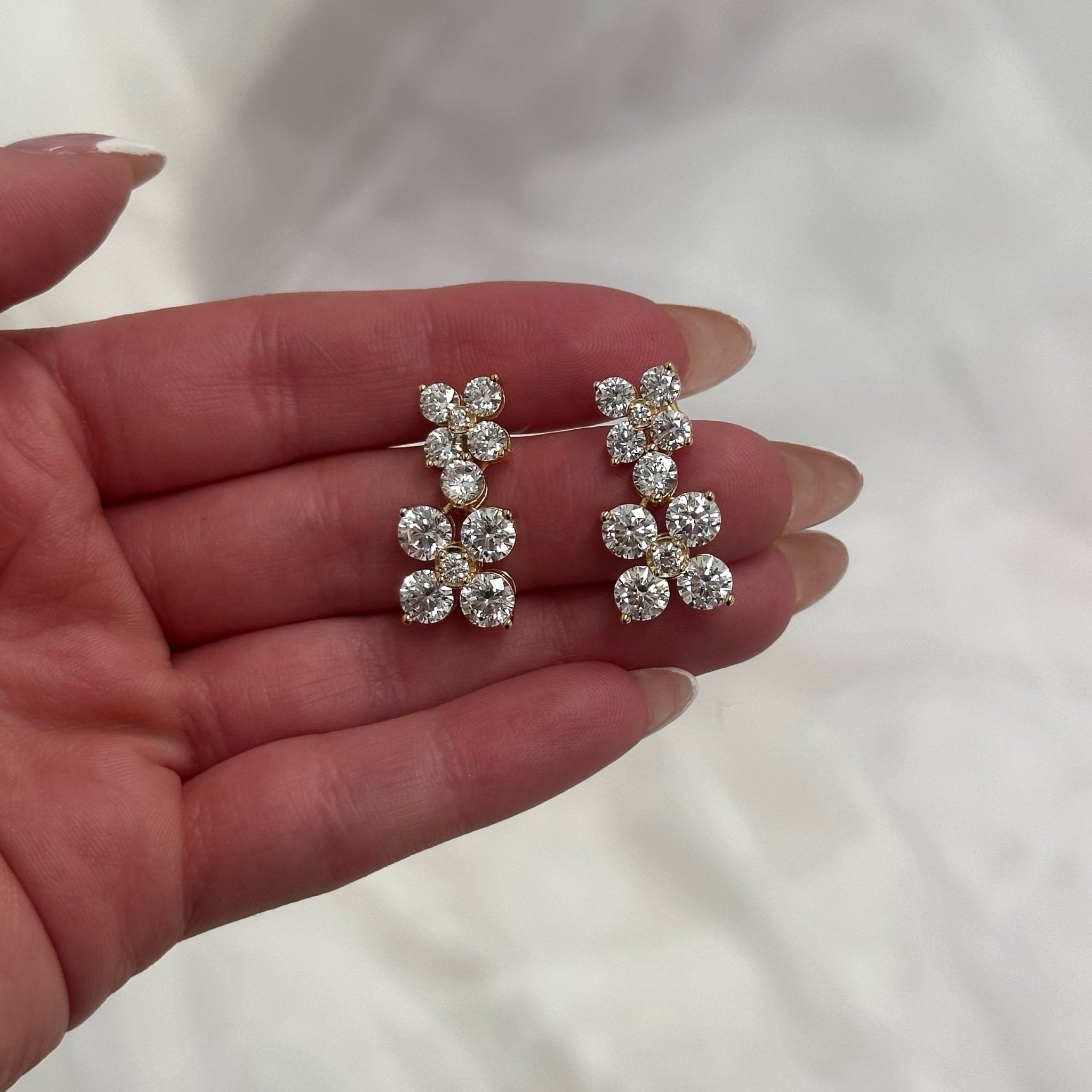 ALEXANDRA EARRINGS - GOLD - BLINGZ