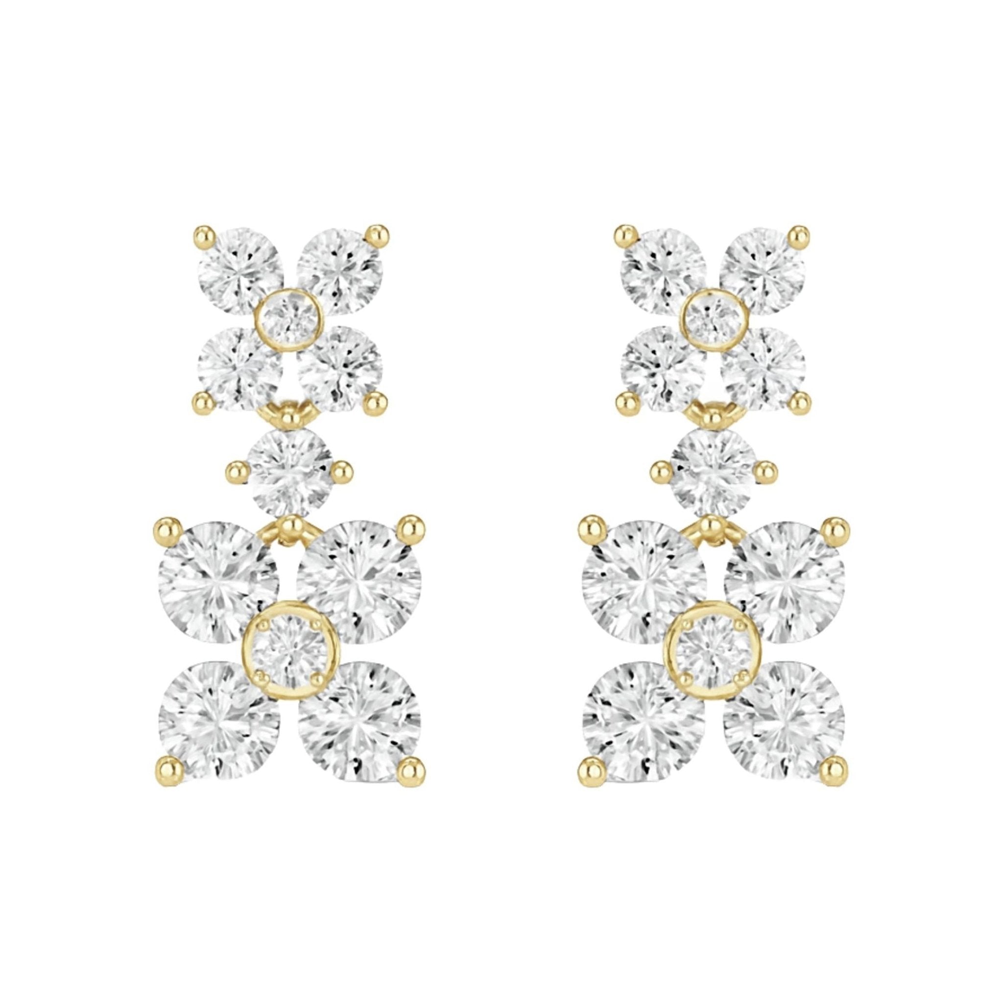 ALEXANDRA EARRINGS - GOLD - BLINGZ