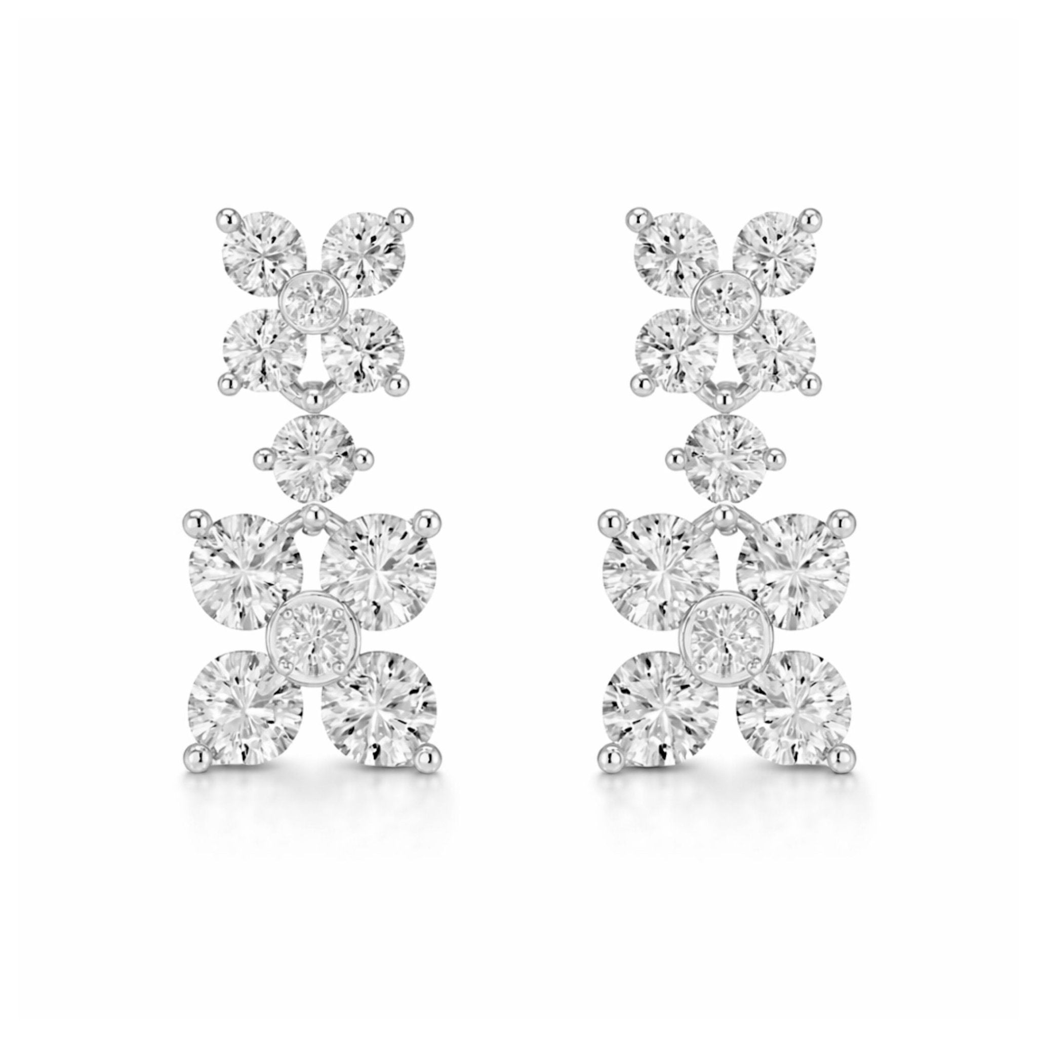 ALEXANDRA EARRINGS - SILVER - BLINGZ