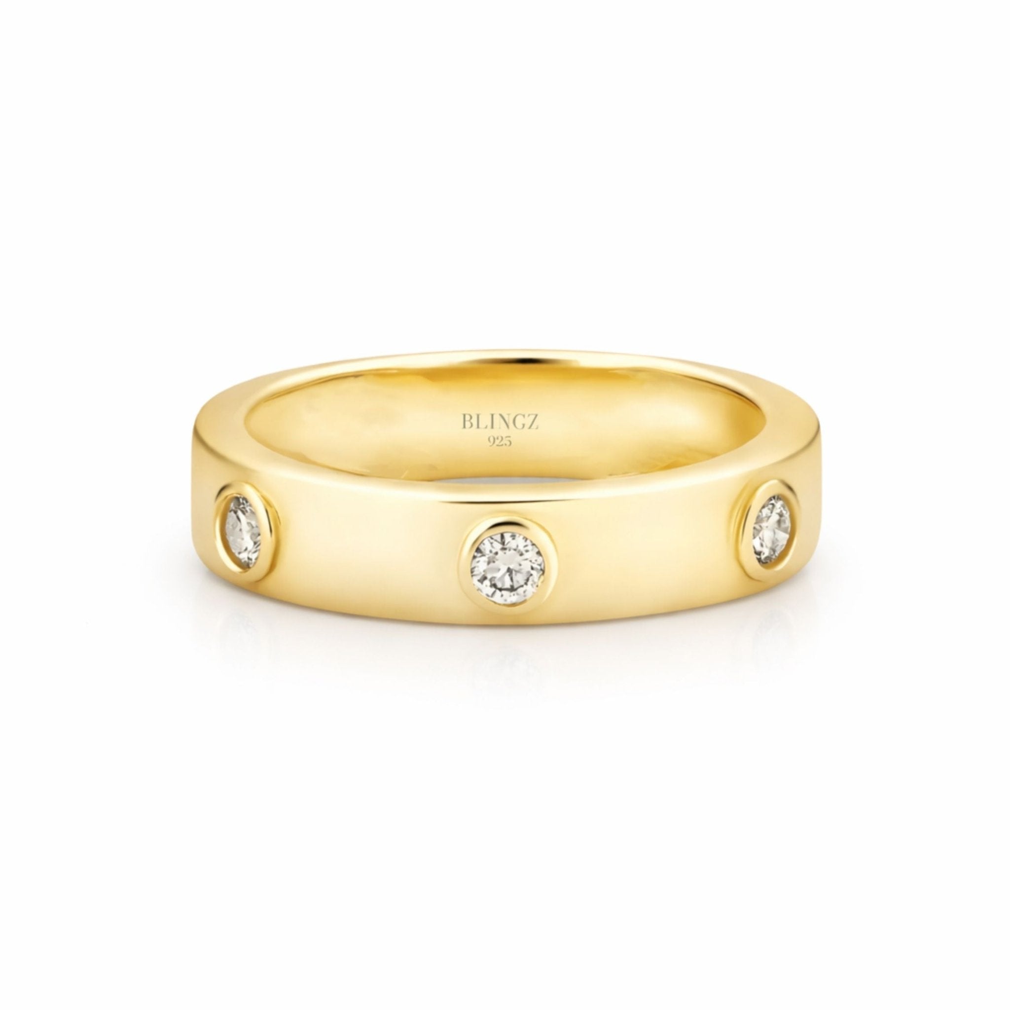 CELINE RING - GOLD - BLINGZ