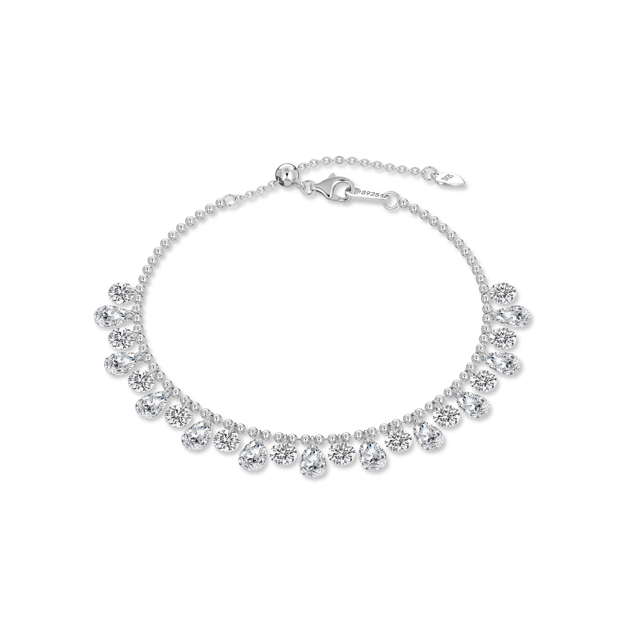 CHARMED BRACELET - SILVER - BLINGZ