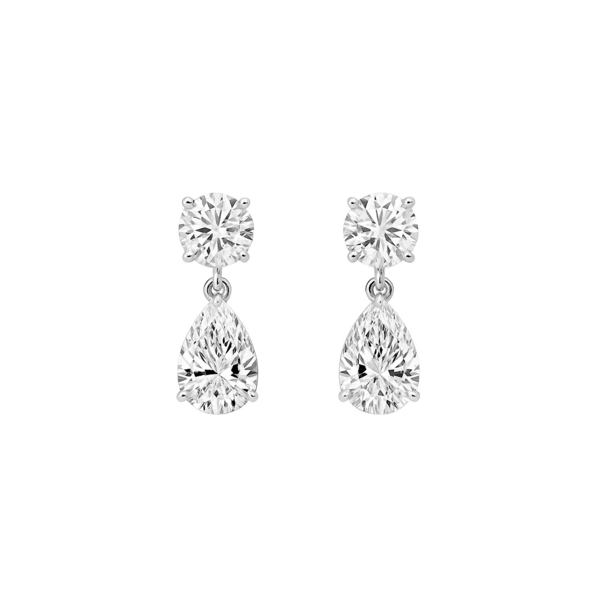 DAJANA EARRINGS - SILVER - BLINGZ