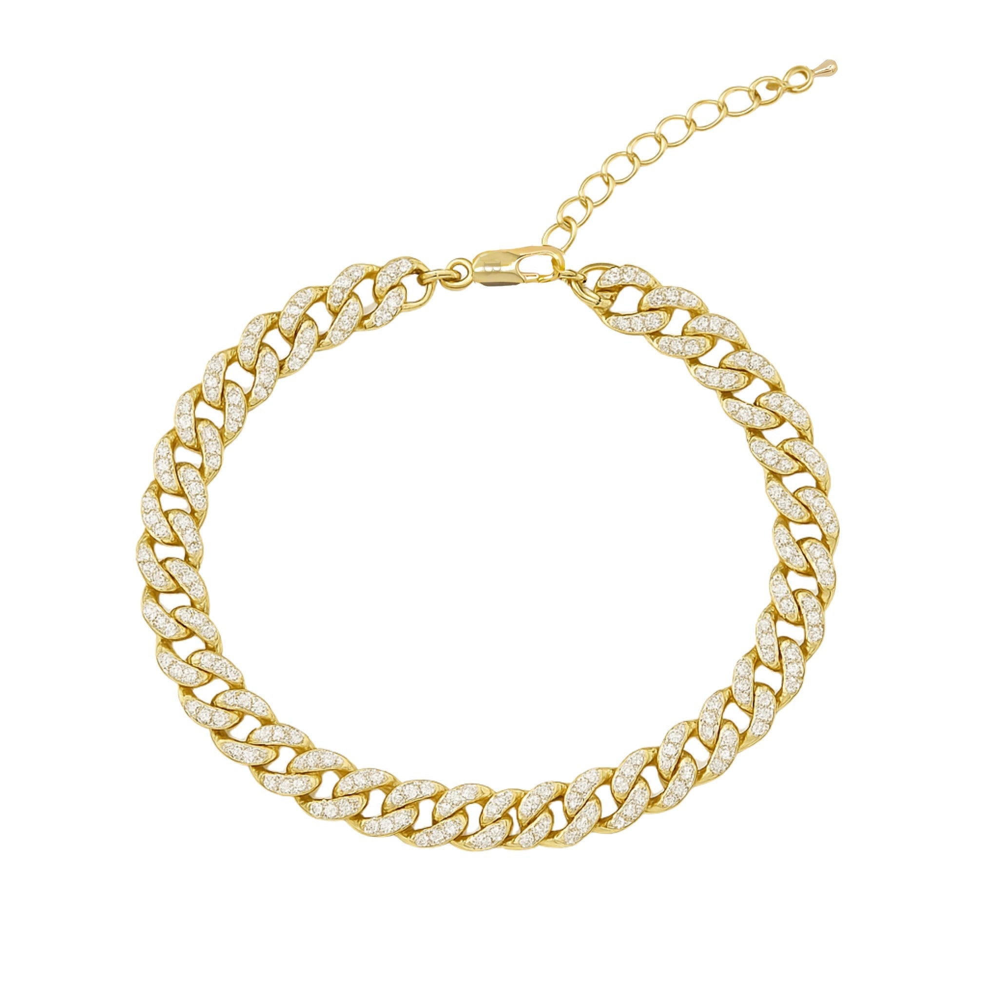 DONATELLA ANKLET - GOLD - BLINGZ