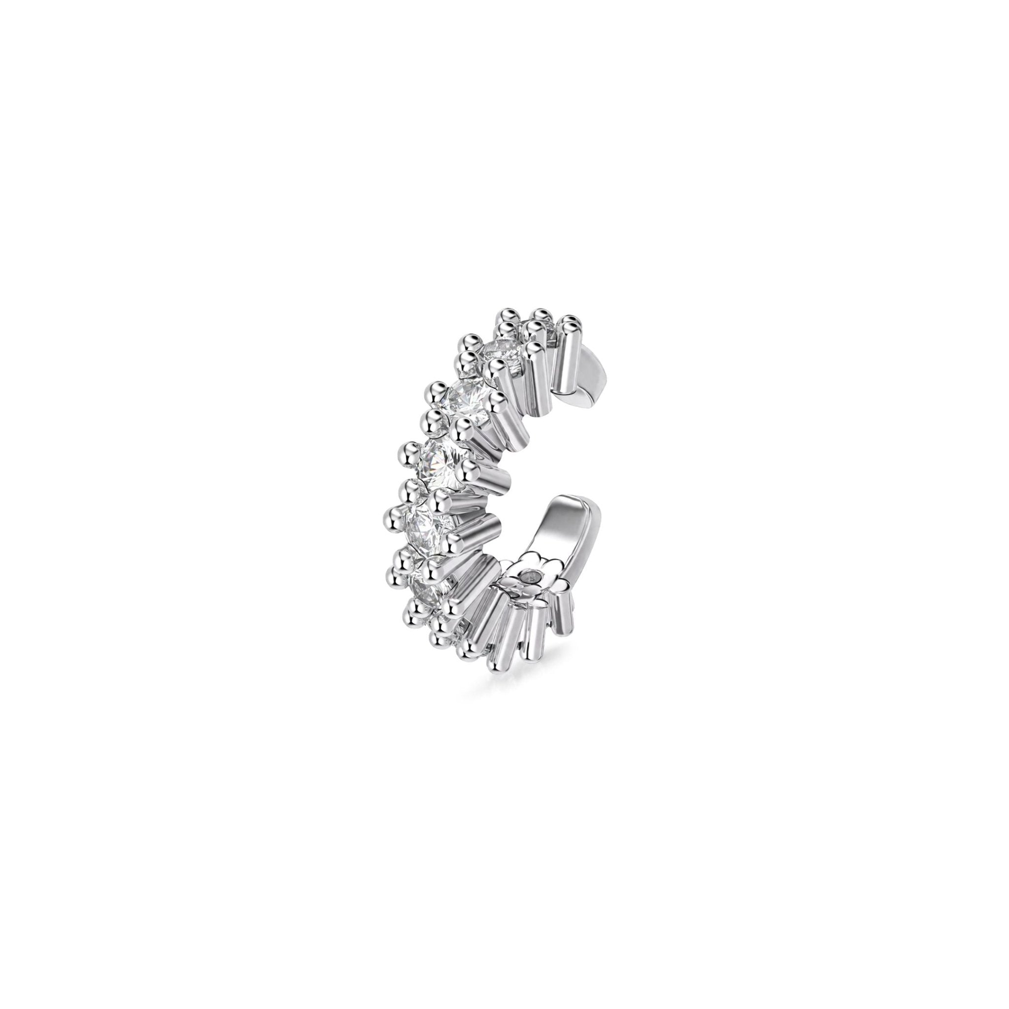 EVA EAR CUFF - SILVER - BLINGZ