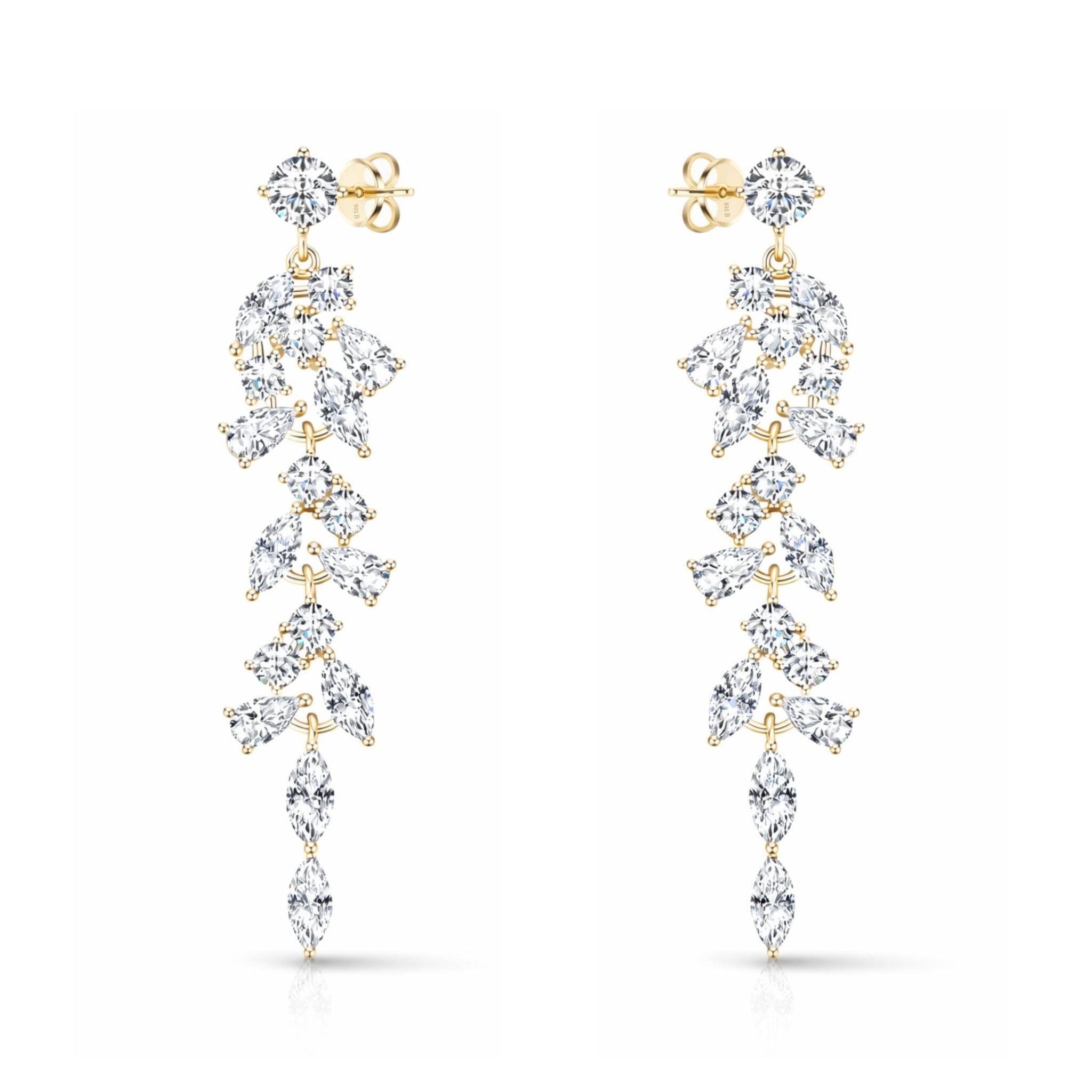 GRACE EARRINGS - GOLD - BLINGZ