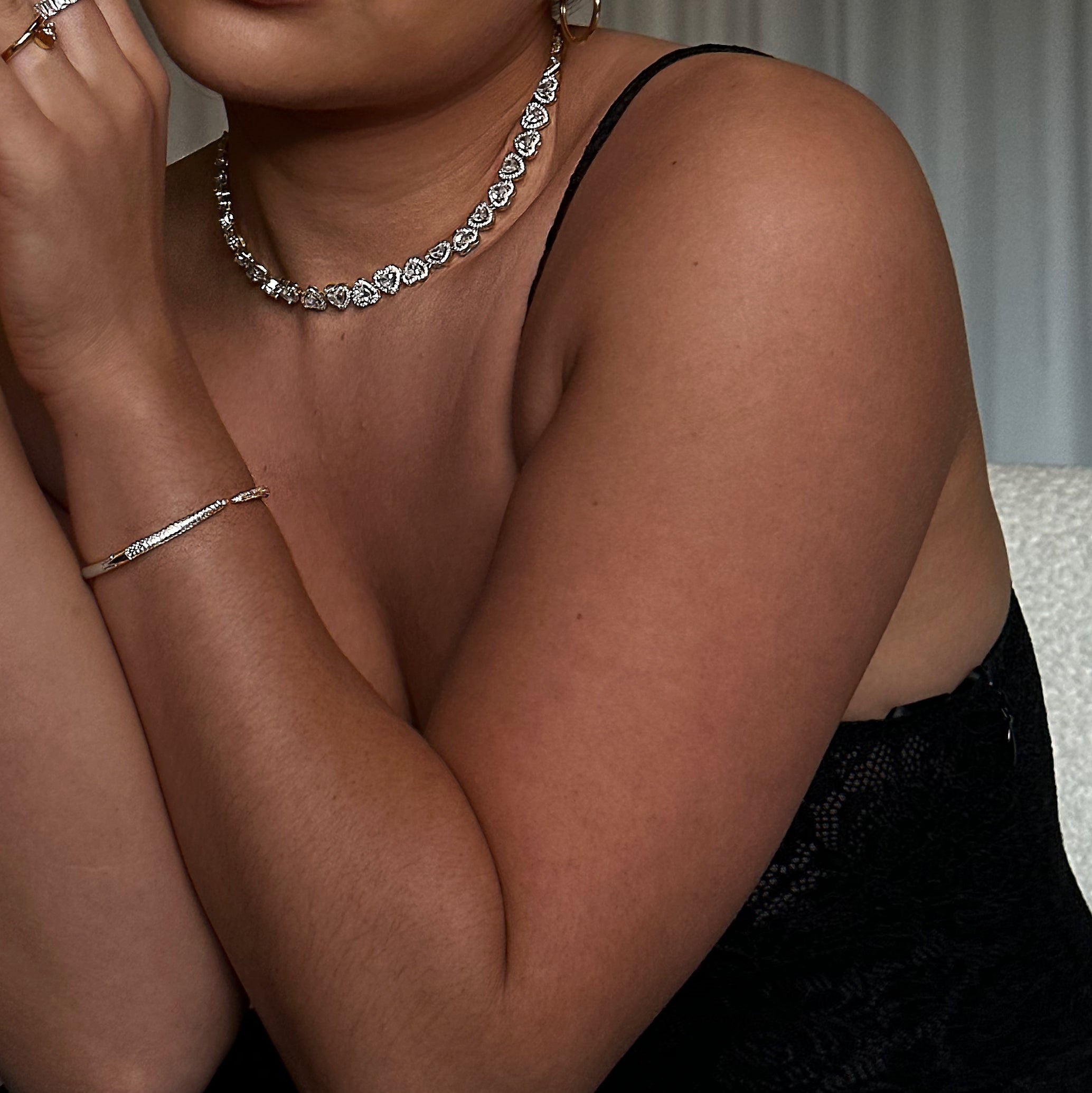 DIANA NECKLACE - SILVER