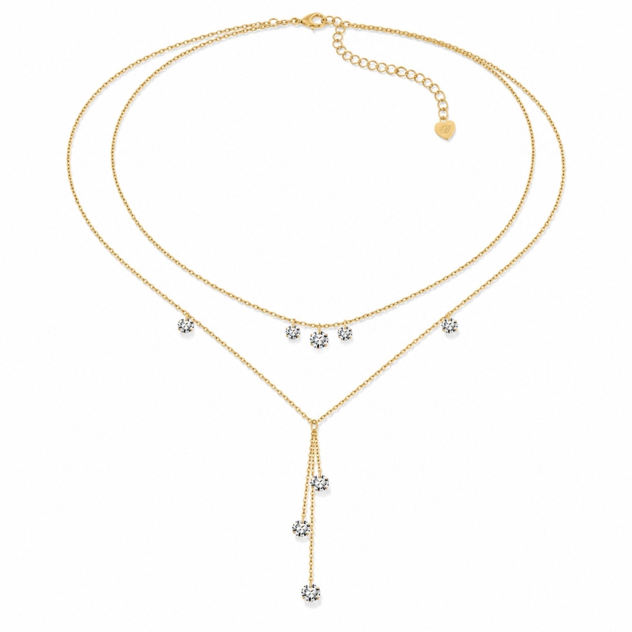 LUCIA NECKLACE - GOLD - BLINGZ
