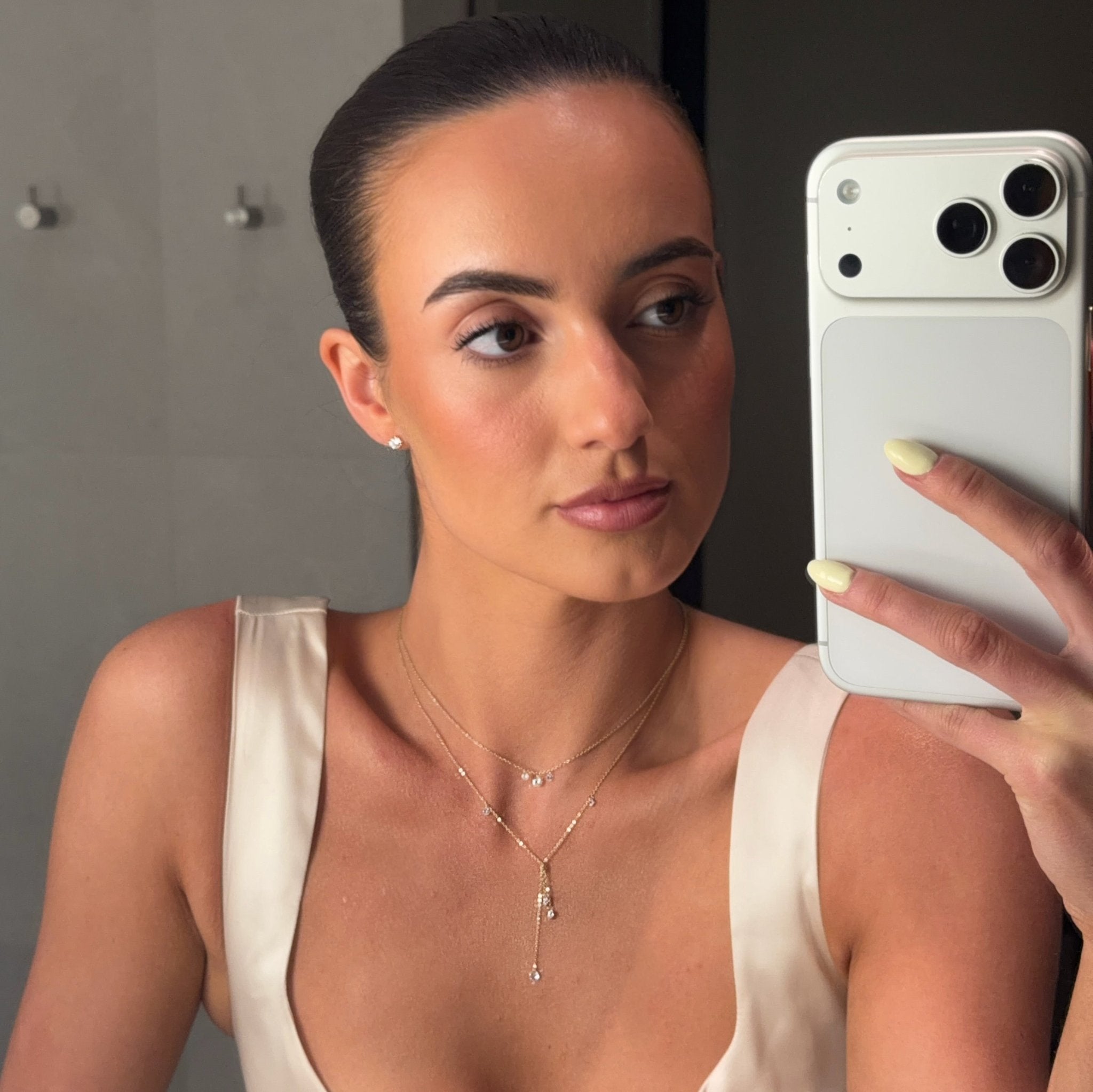 LUCIA NECKLACE - GOLD (Pre-Order, Aug 14) - BLINGZ