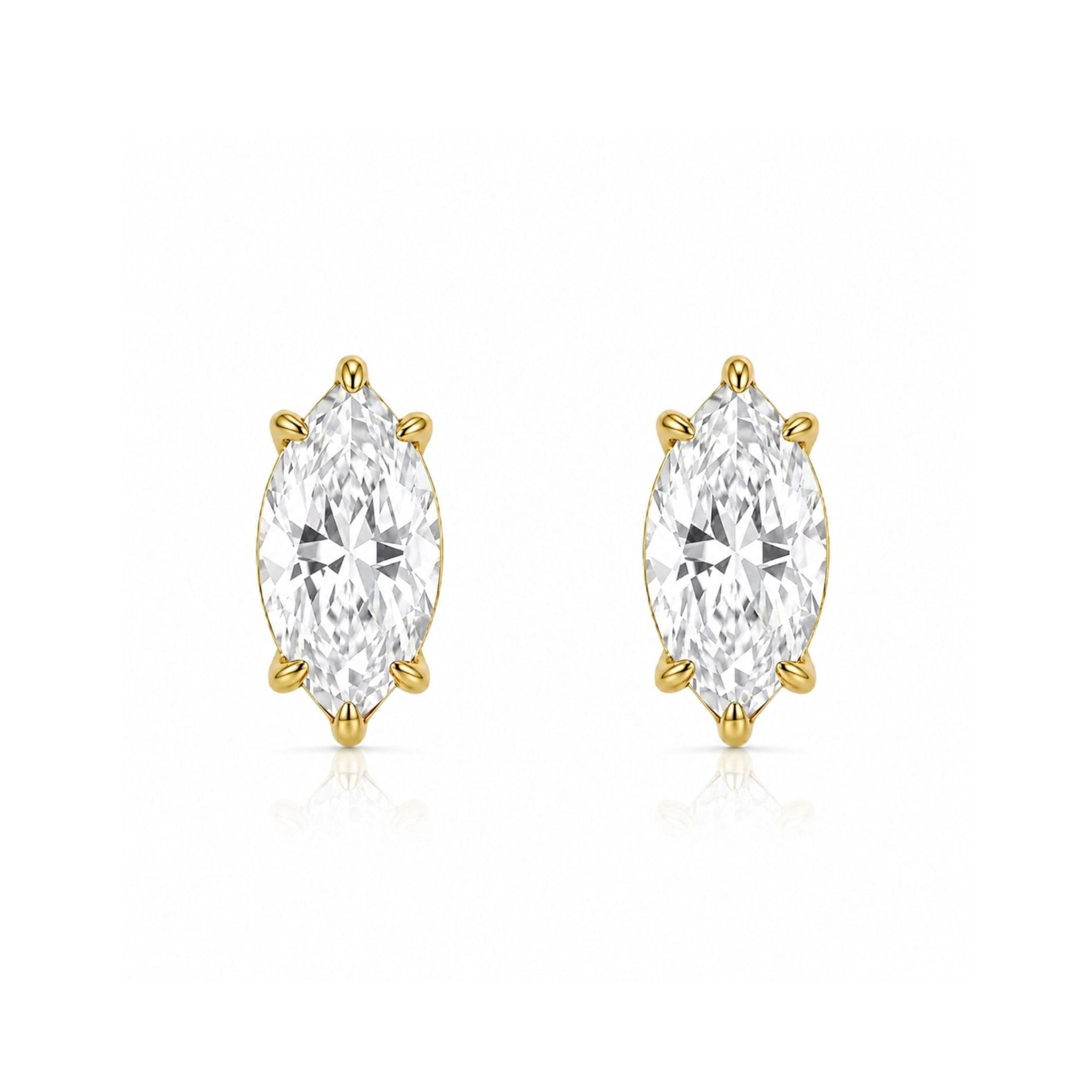MILA STUDS - GOLD - BLINGZ