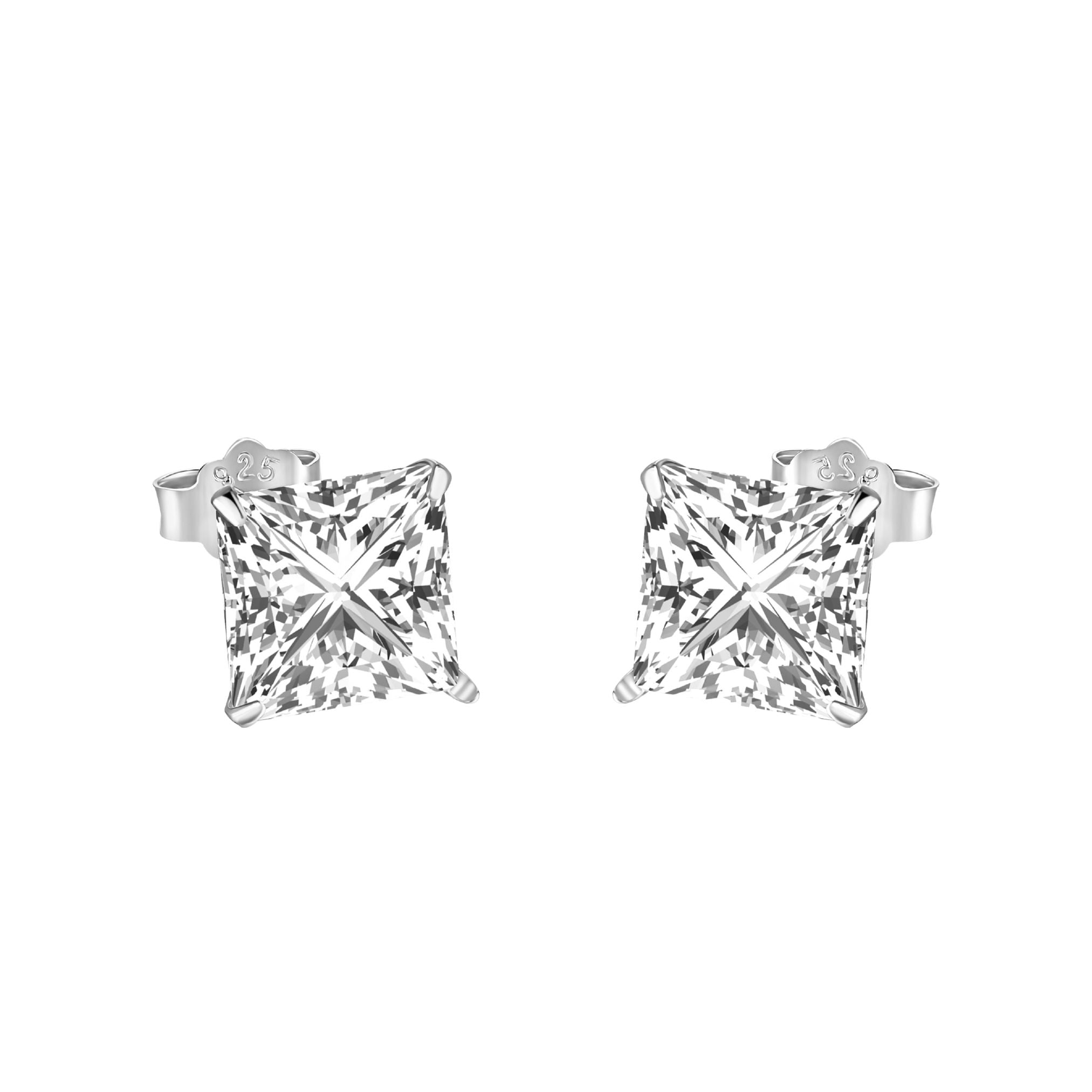 MIMI STUDS - SILVER - BLINGZ