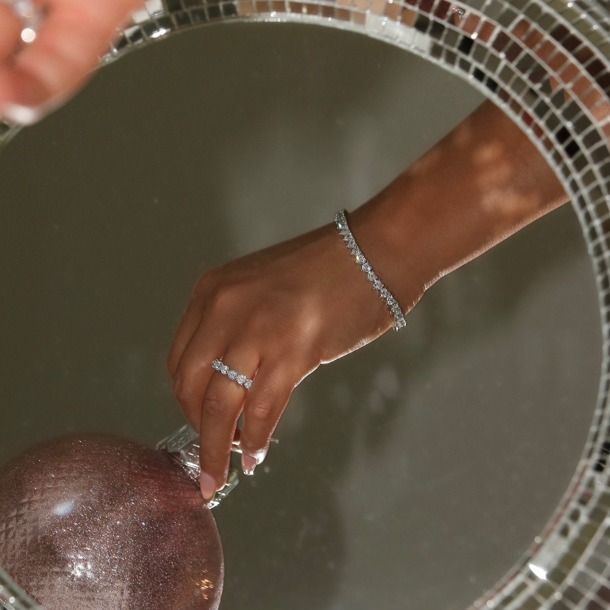 MISS APHRODITE BRACELET - SILVER - BLINGZ