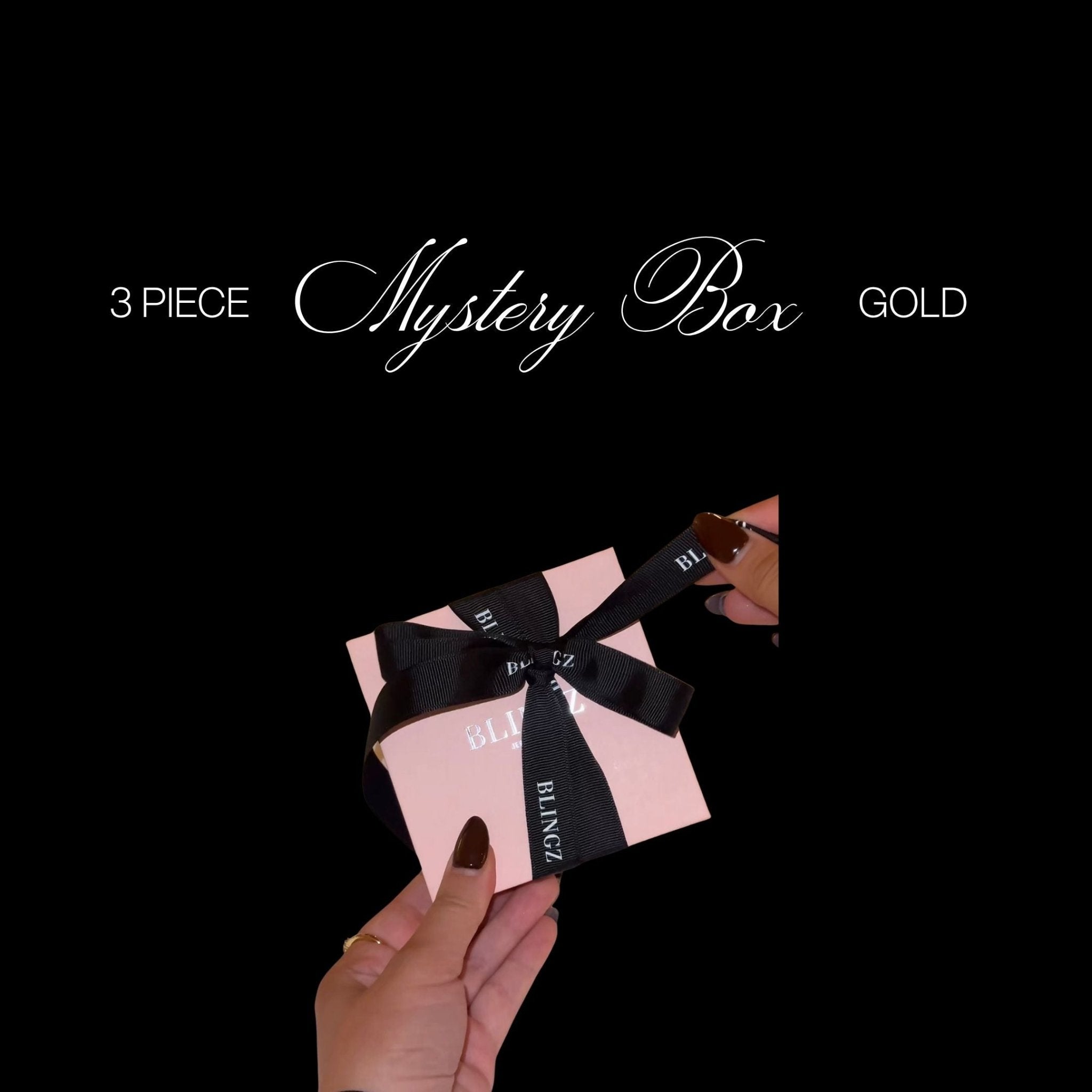 MYSTERY BOX (3PCS) - GOLD - BLINGZ
