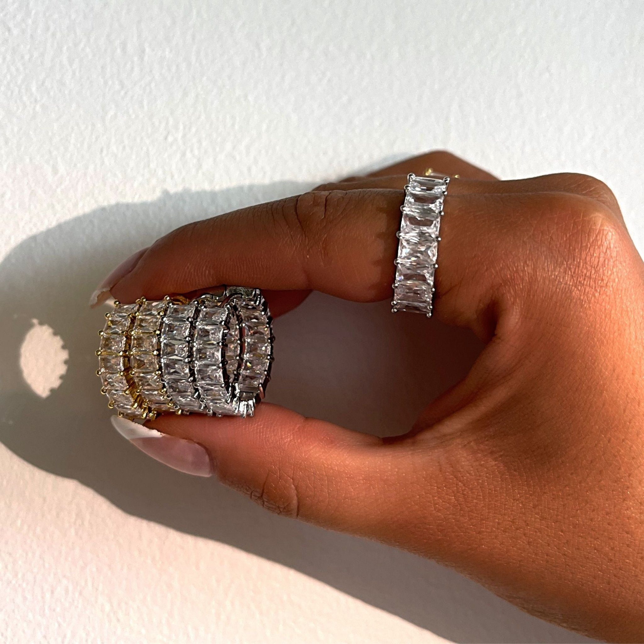 NICOLE RING - SILVER - BLINGZ