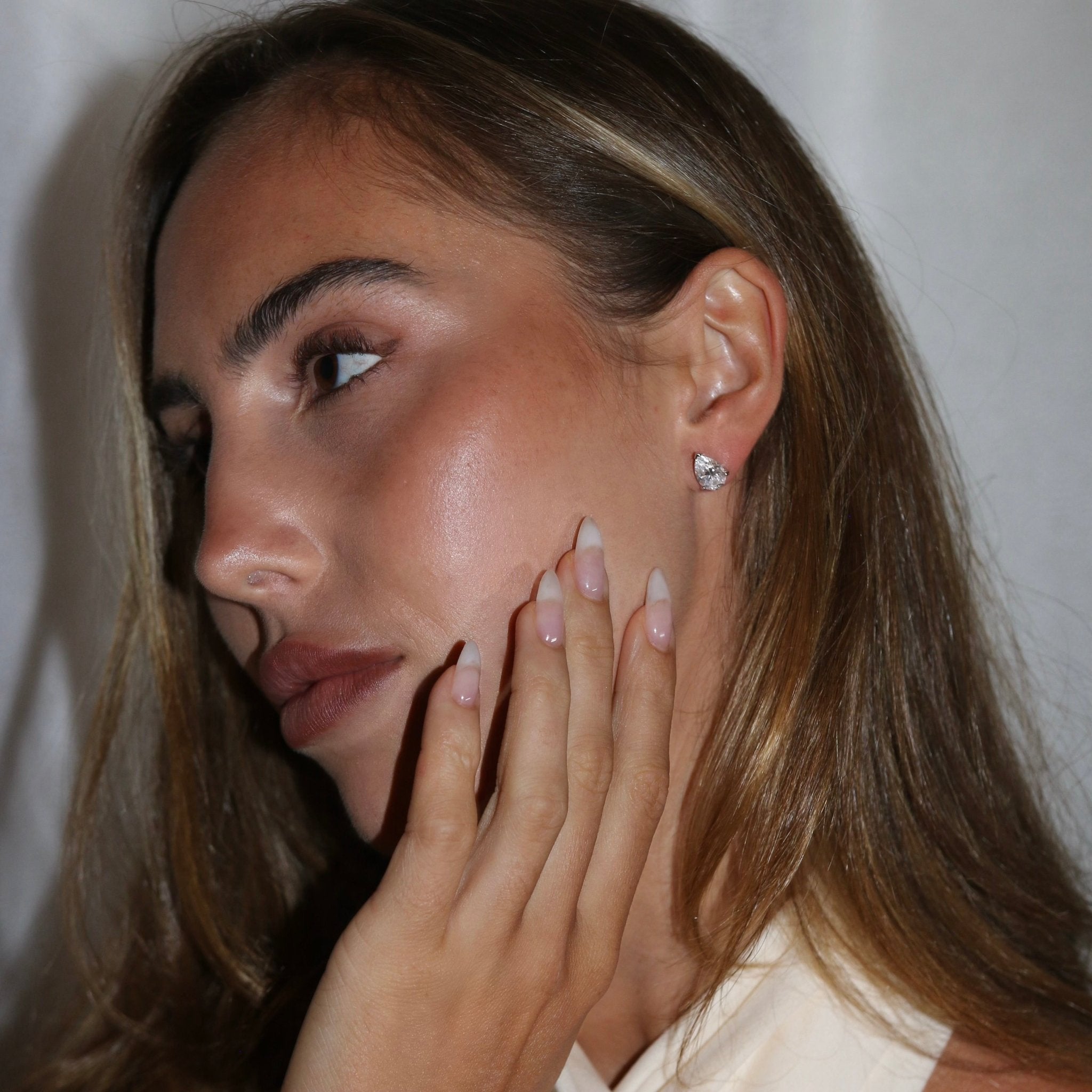 PETRA STUDS - SILVER - BLINGZ