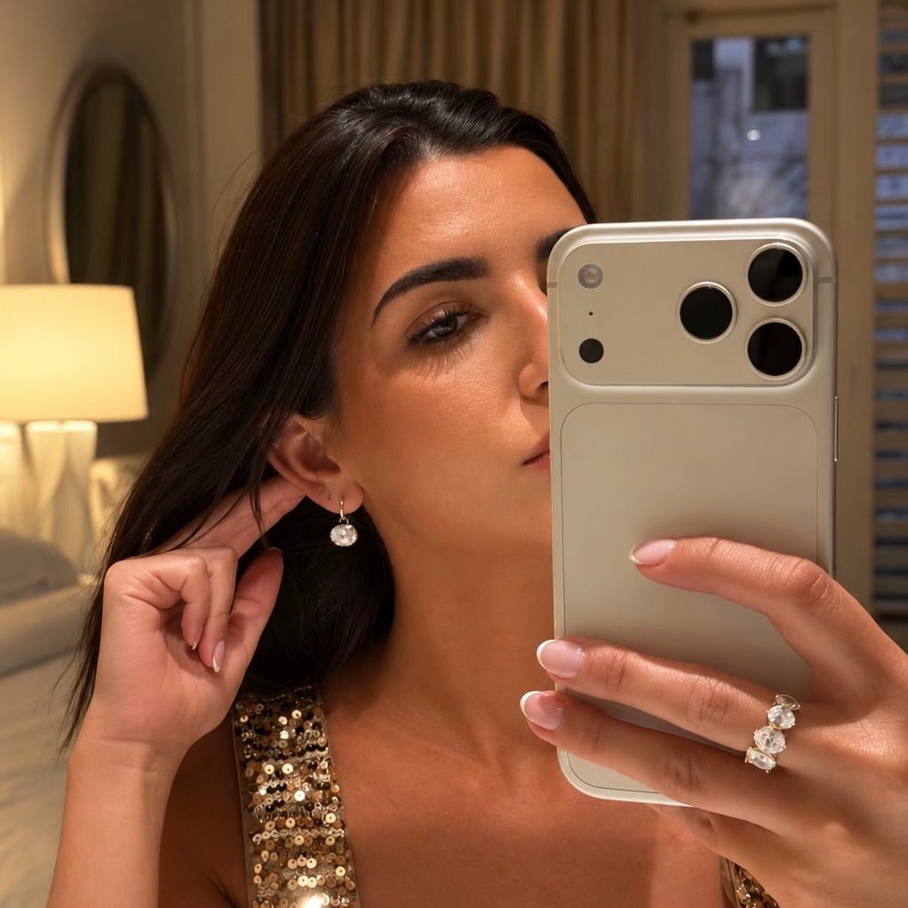 RHODE EARRINGS EARRINGS - TWO TONE (Pre-Order, October 1) - BLINGZ