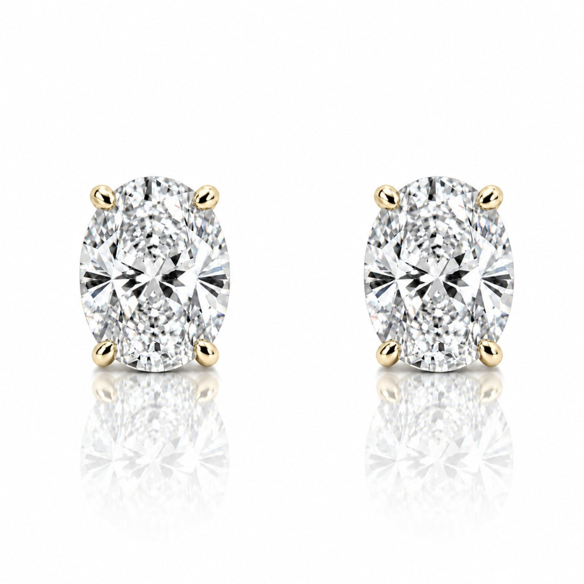 SARA STUDS - GOLD - BLINGZ