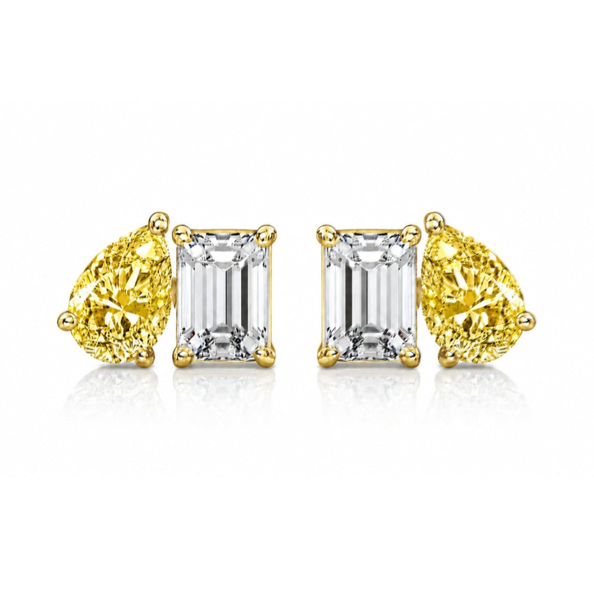 SESTRA STUDS - GOLD/HONEY (Pre-Order, Sep 23) - BLINGZ
