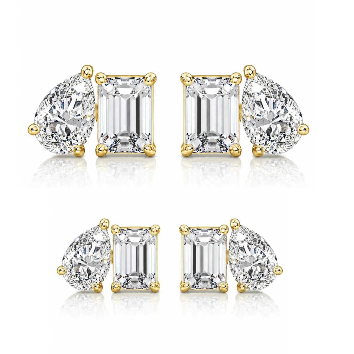 SESTRA STUD SET - GOLD