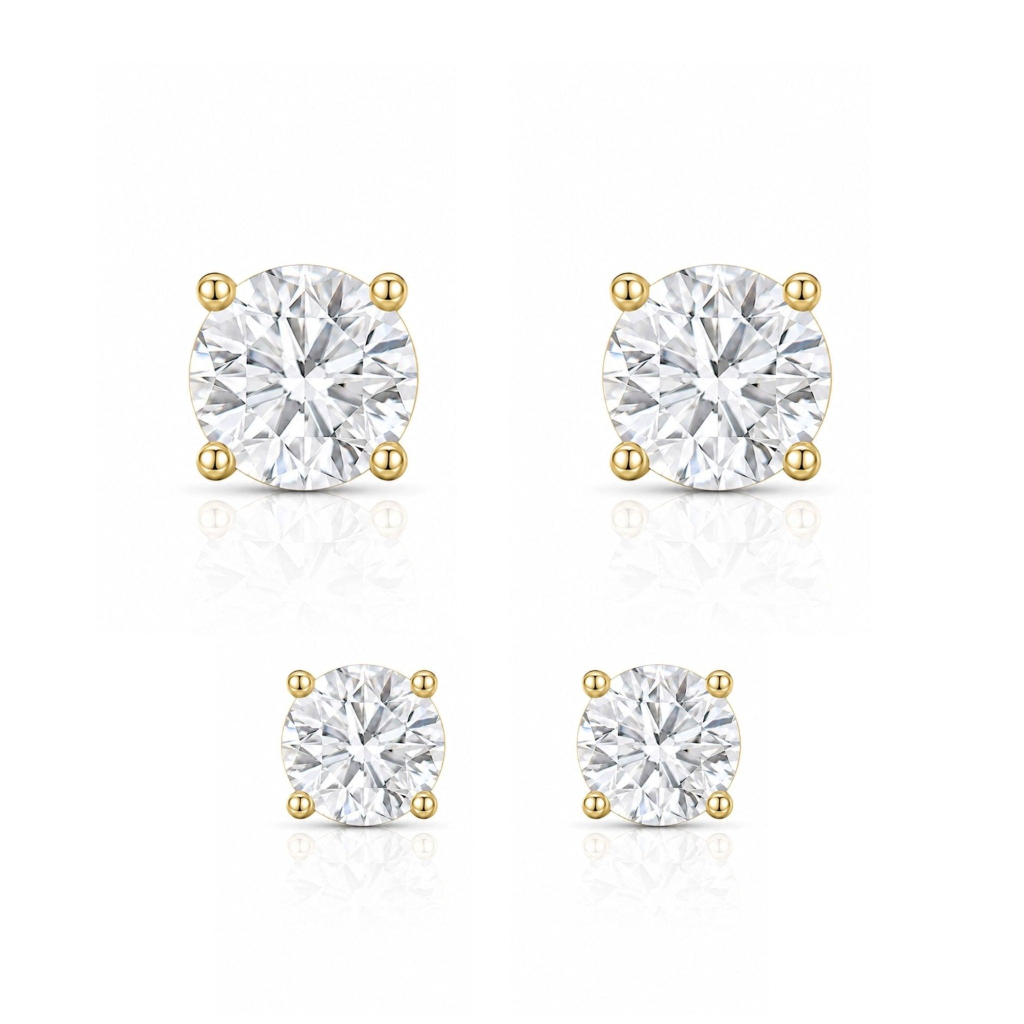 STASIJA + LEYLA SET - GOLD - BLINGZ