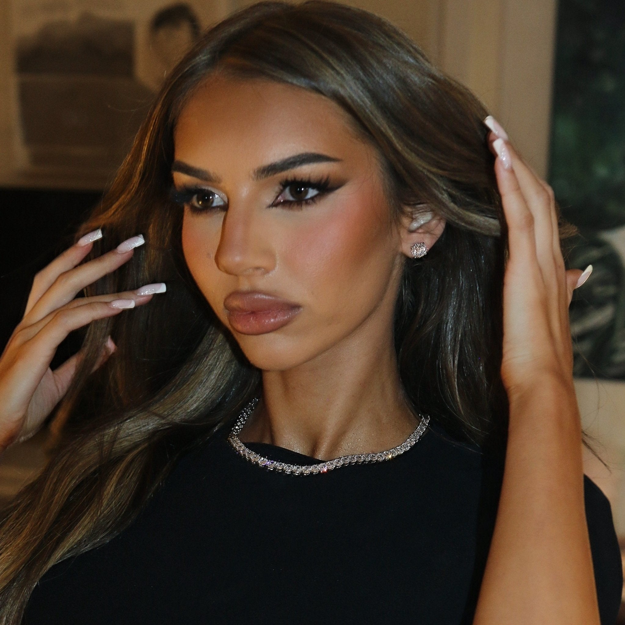 STASIJA STUDS - SILVER - BLINGZ