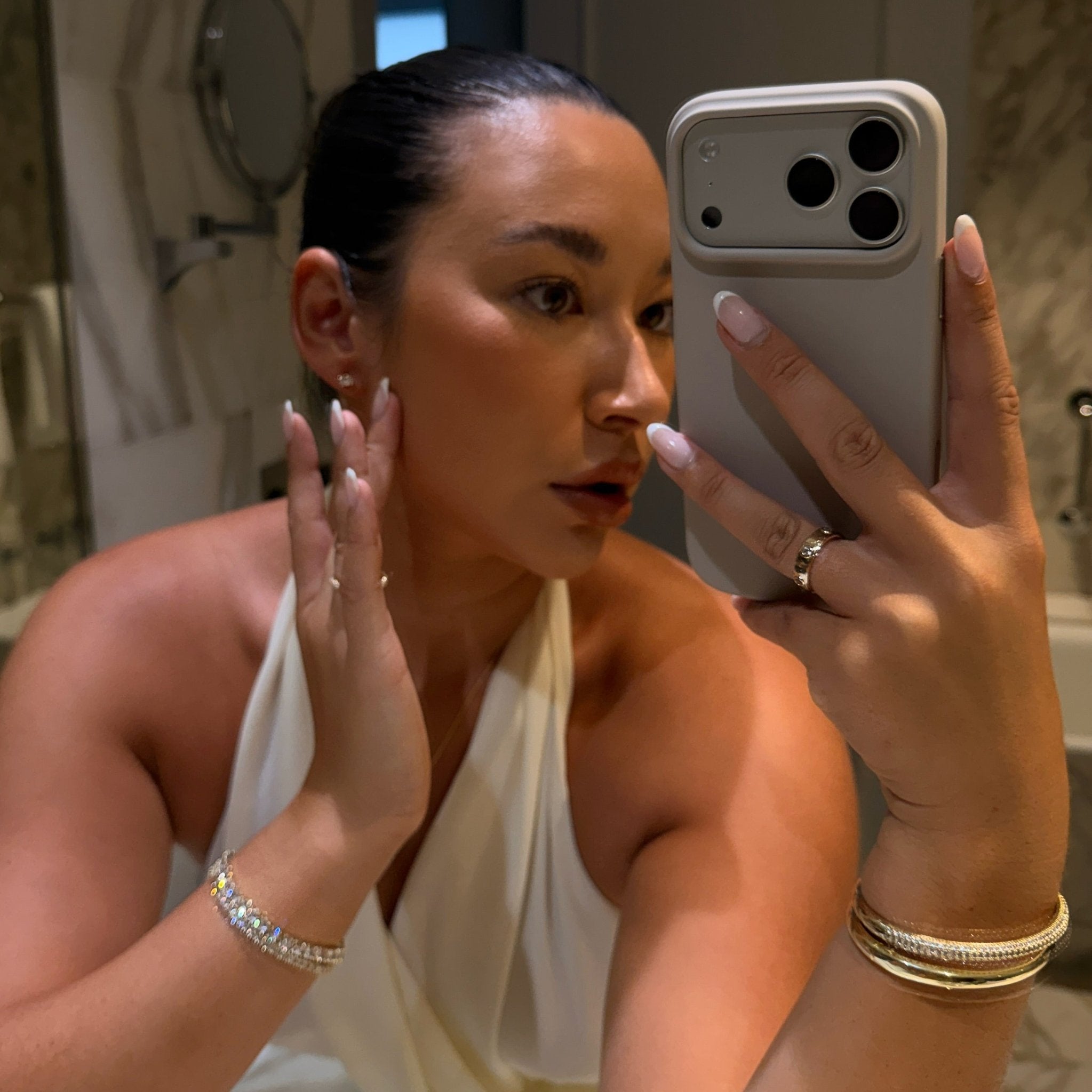 SUTTON STUDS - GOLD - BLINGZ