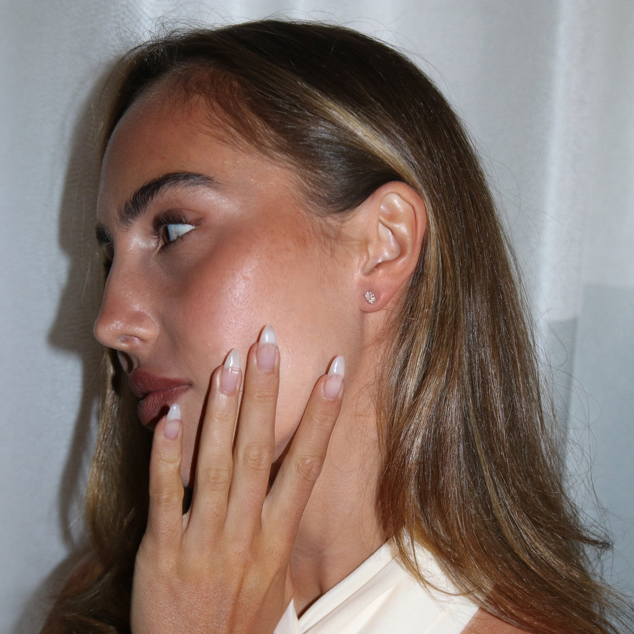 SUTTON STUDS - SILVER - BLINGZ