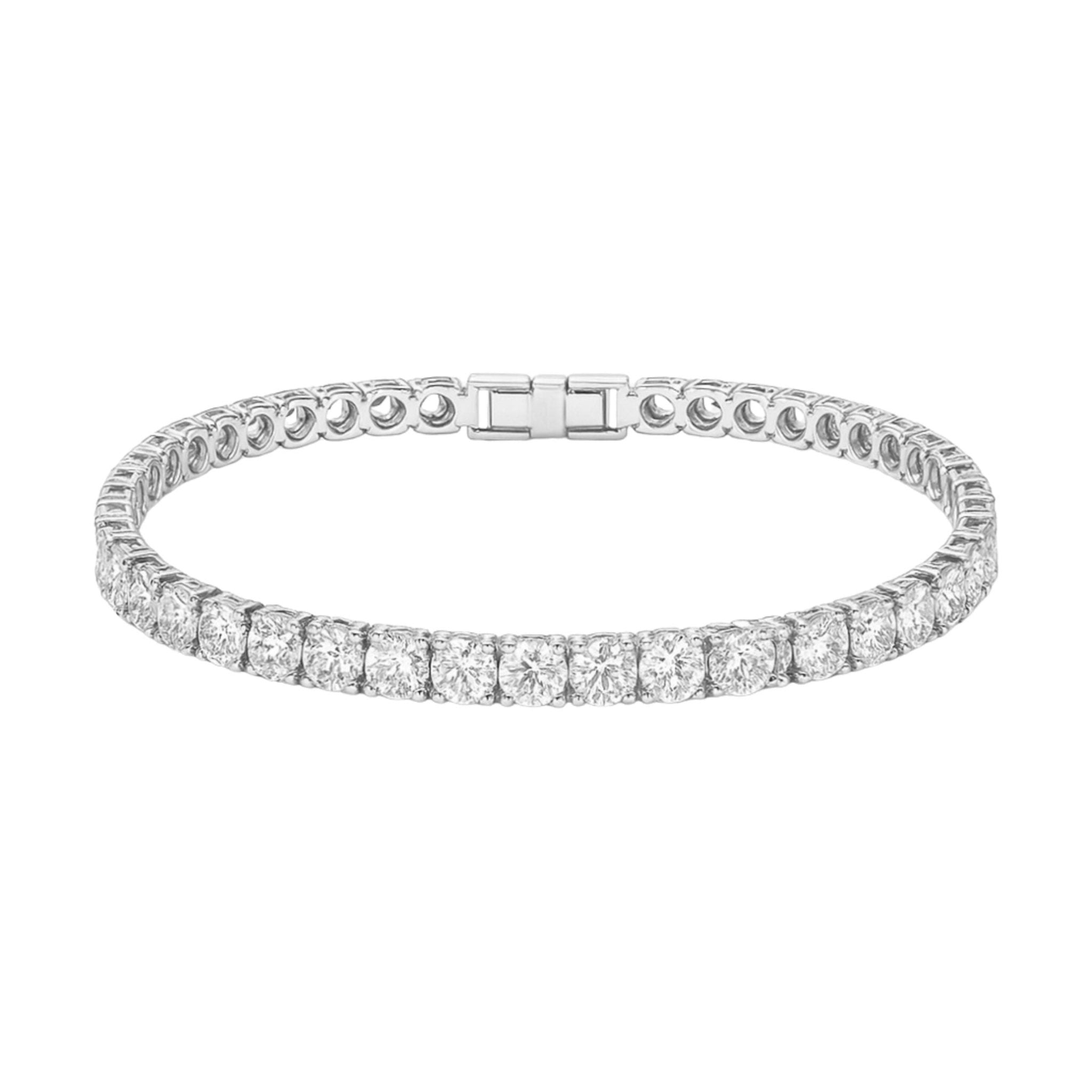 TATIANA TENNIS BRACELET - SILVER - BLINGZ