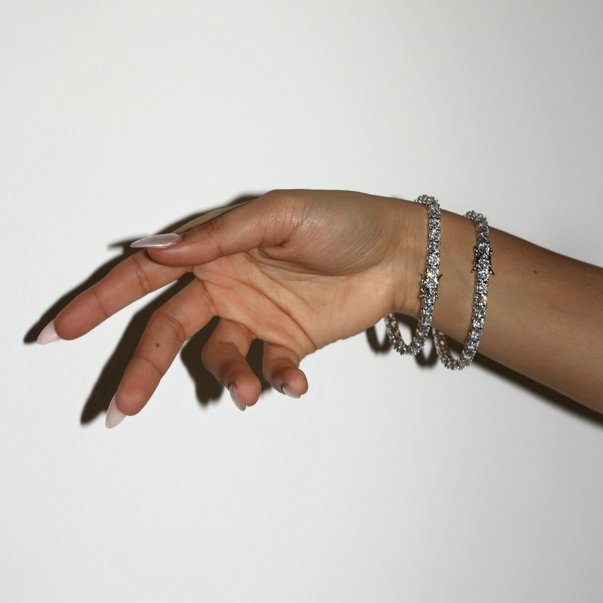 TATIANA TENNIS BRACELET - SILVER - BLINGZ