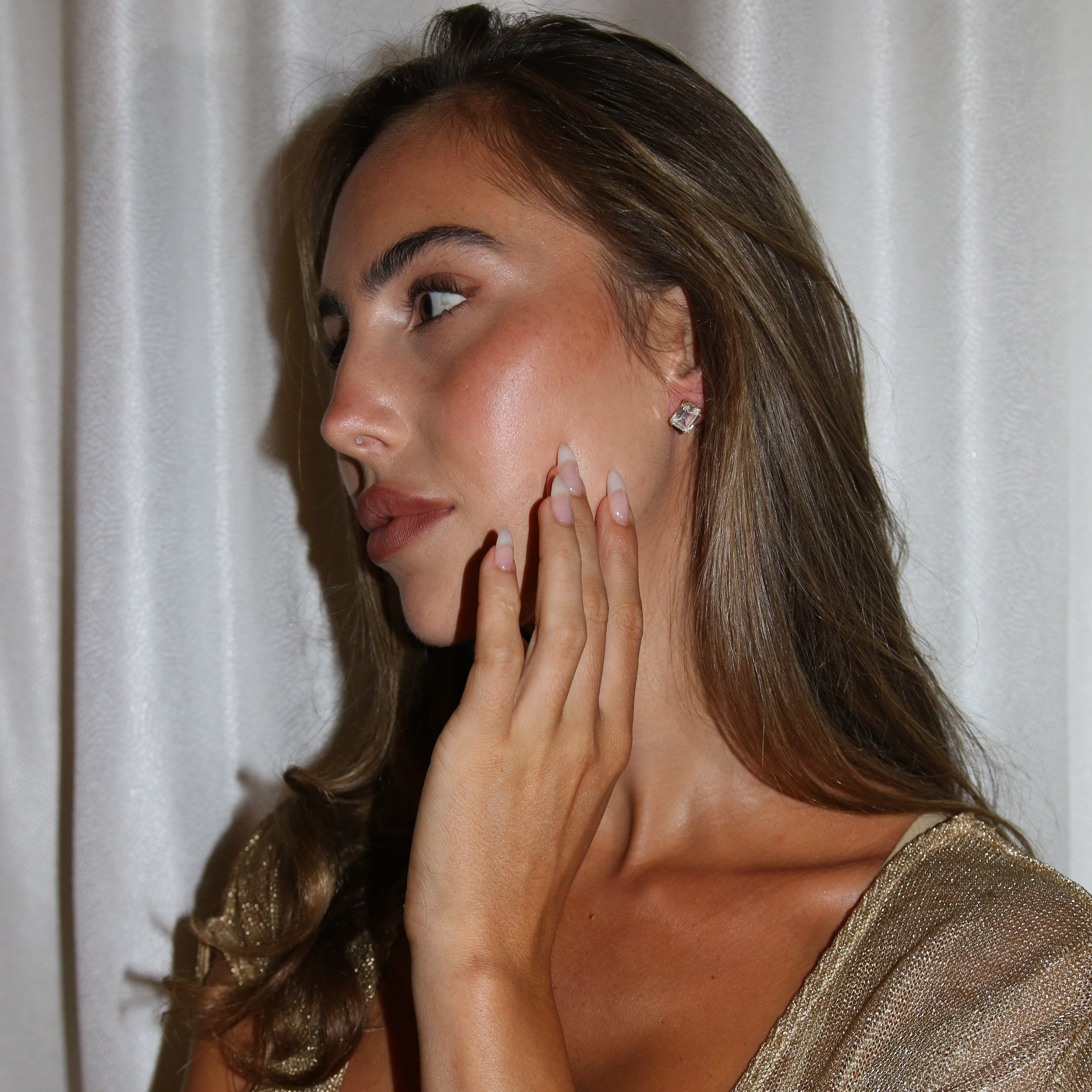 CLAUDIA STUDS - GOLD