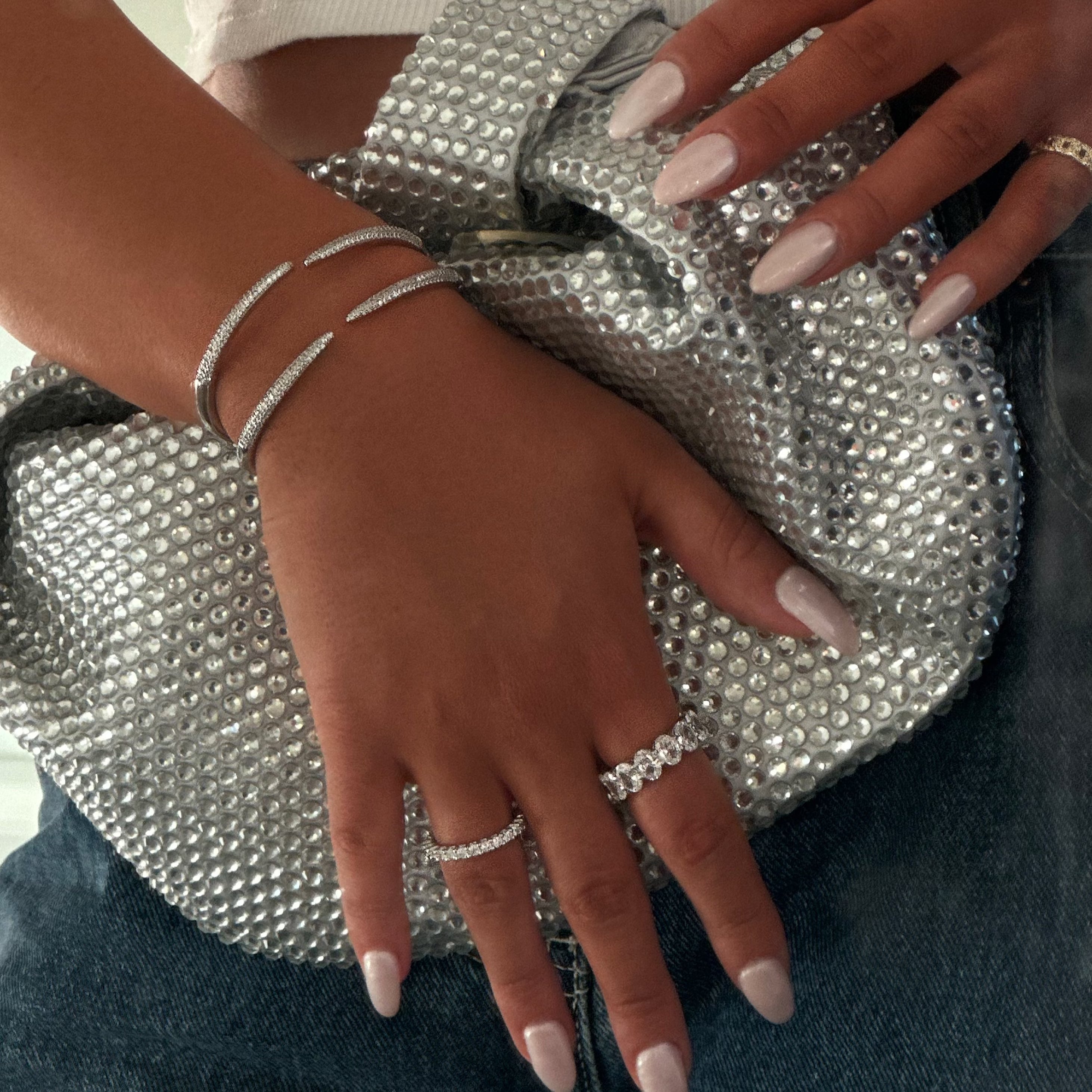 KAIA CUFF - SILVER