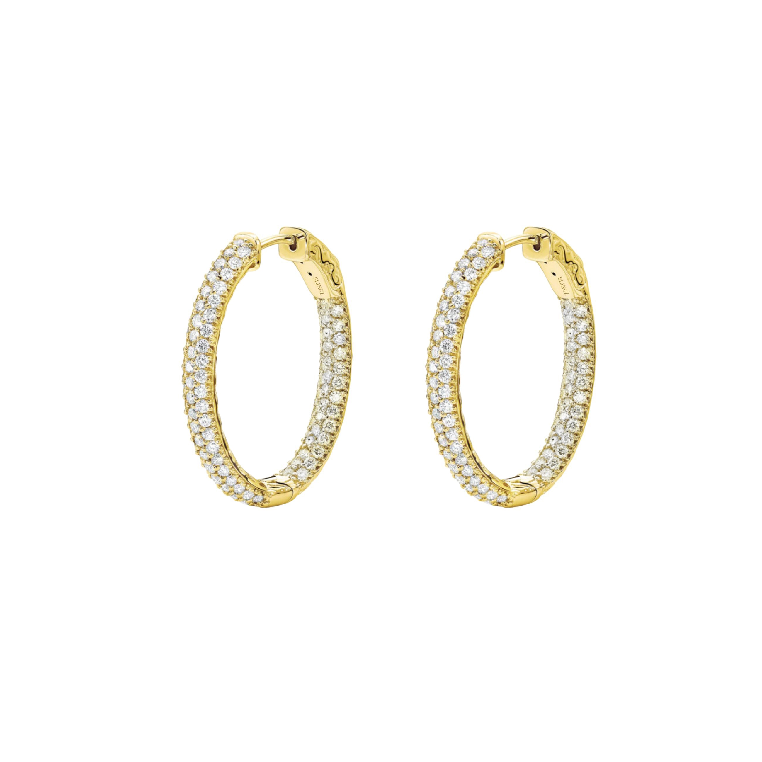 JELENA HOOP EARRINGS - GOLD