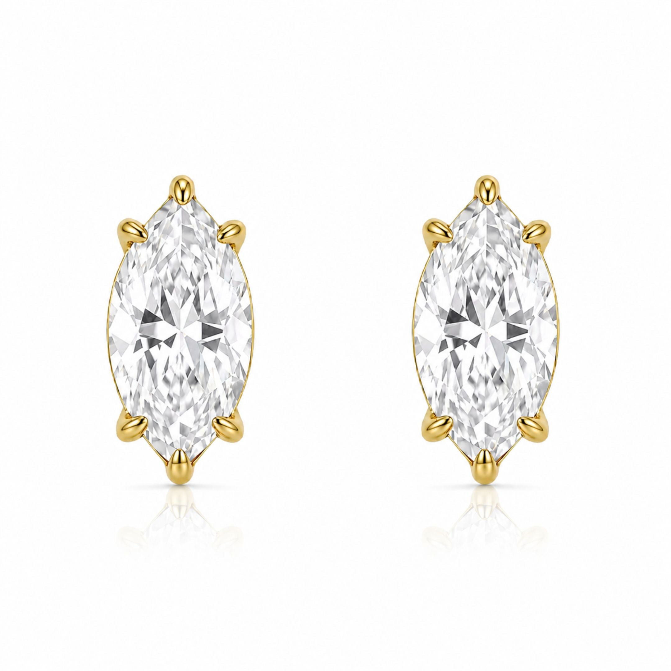 MARCIA STUDS - GOLD
