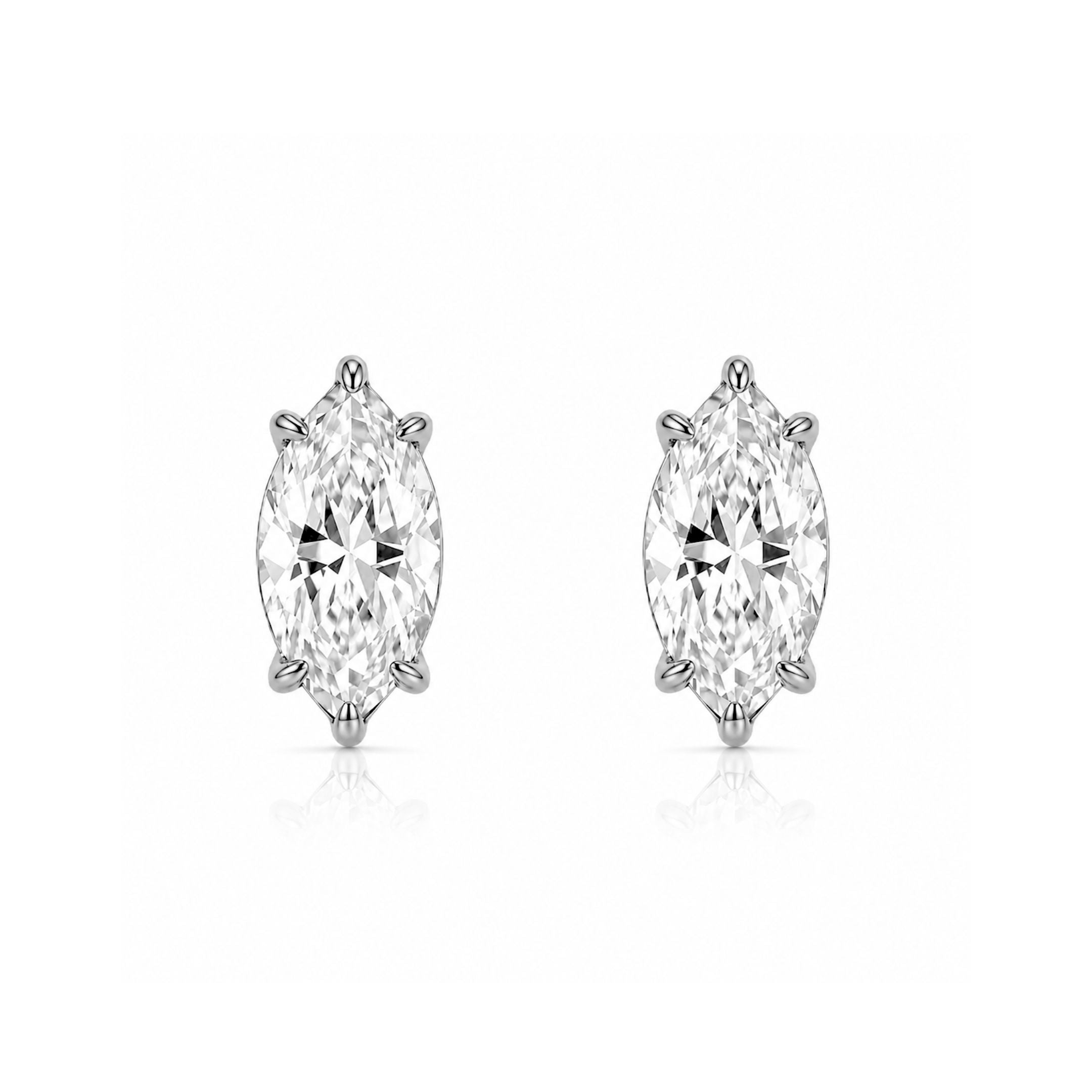 MILA STUDS - SILVER