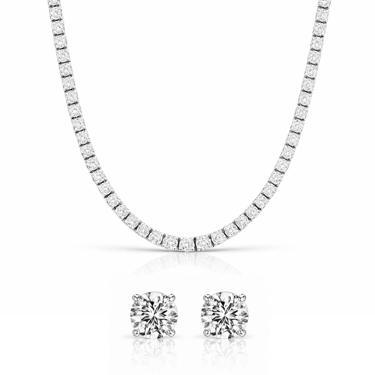 SIGNATURE BLING SET - SILVER