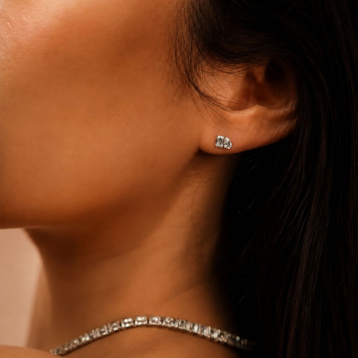 SESTRA MINI STUDS - SILVER