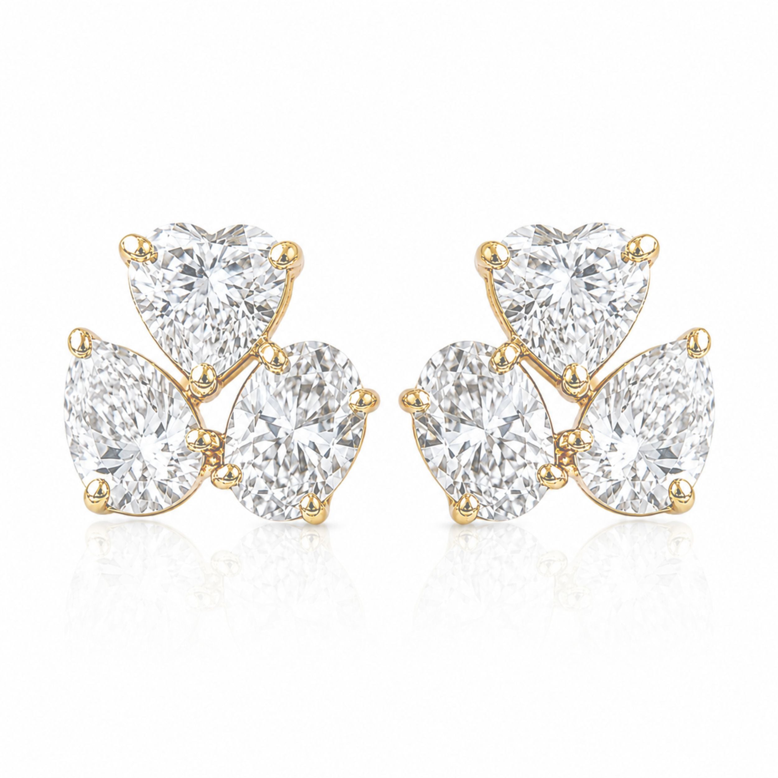 SAFIYAH STUDS - GOLD (PRE-ORDER JULY 19)