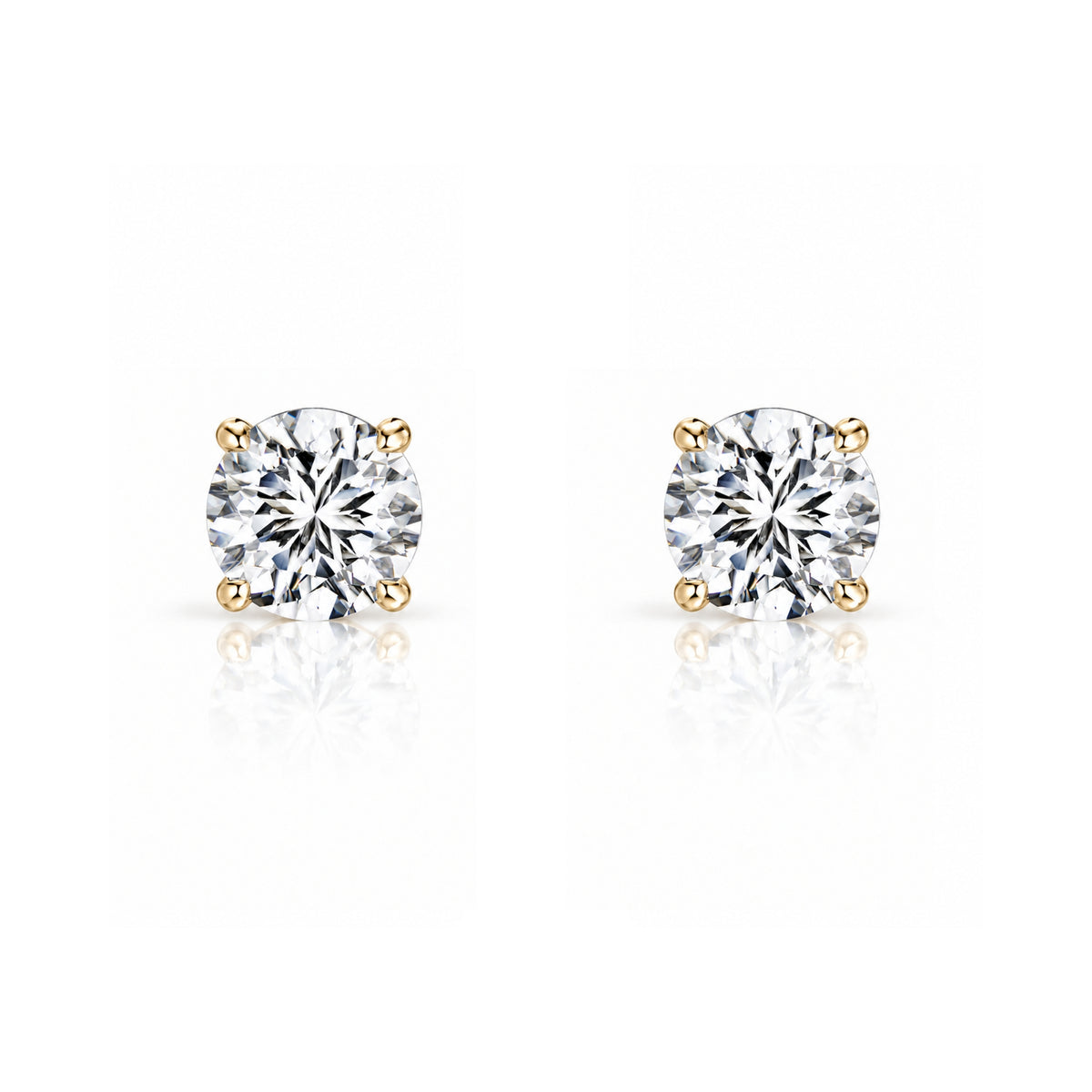 STASIJA 0.5CT STUDS - GOLD