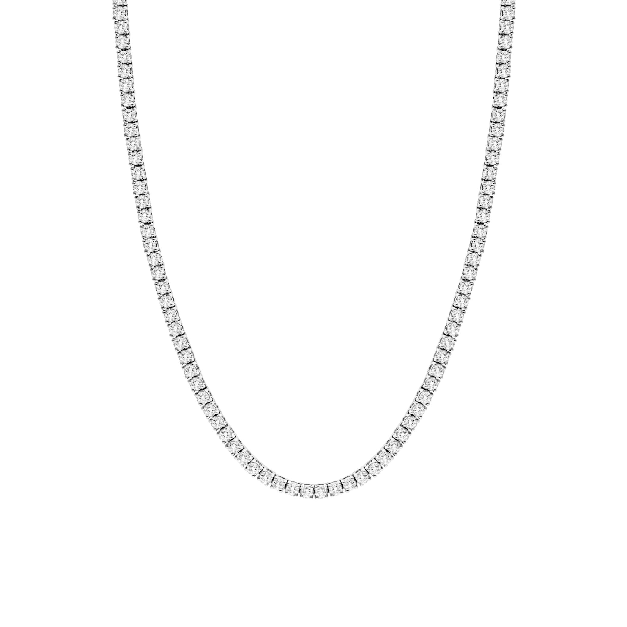 Tennis chain clearance with pendant