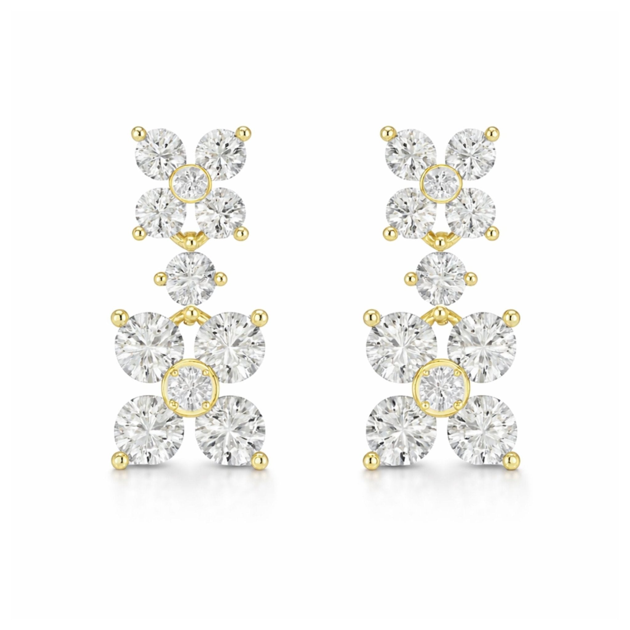 ALEXANDRA EARRINGS - GOLD - BLINGZ