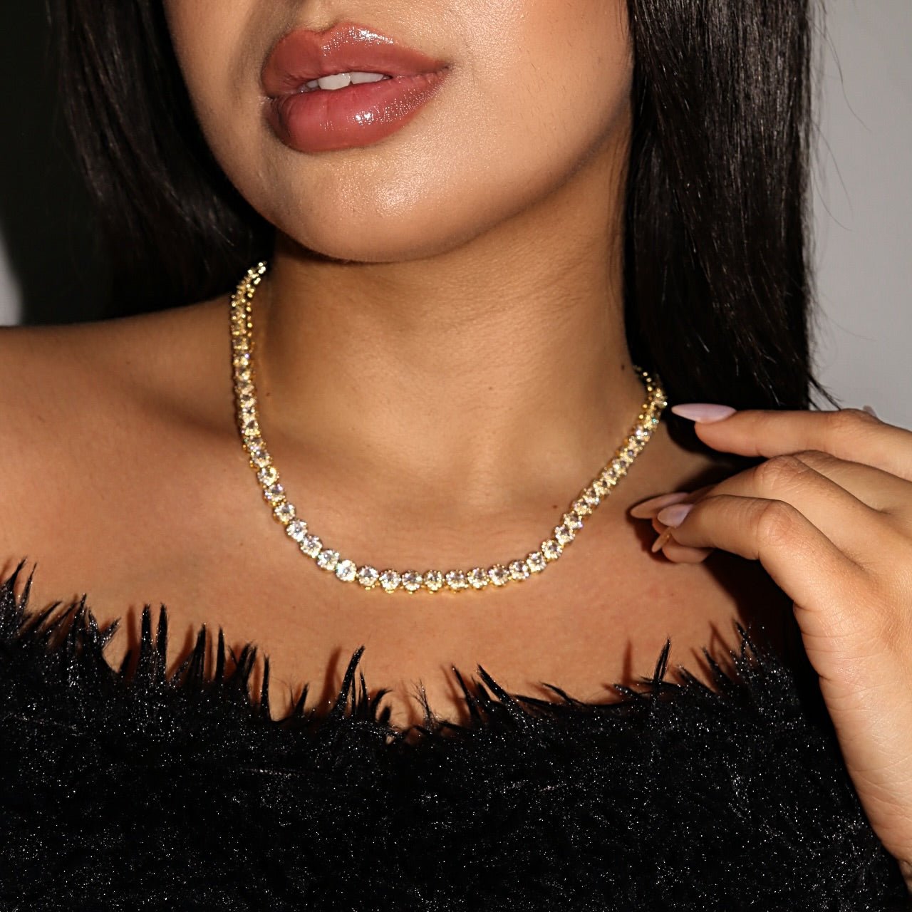 ANGELINA NECKLACE - GOLD - BLINGZ