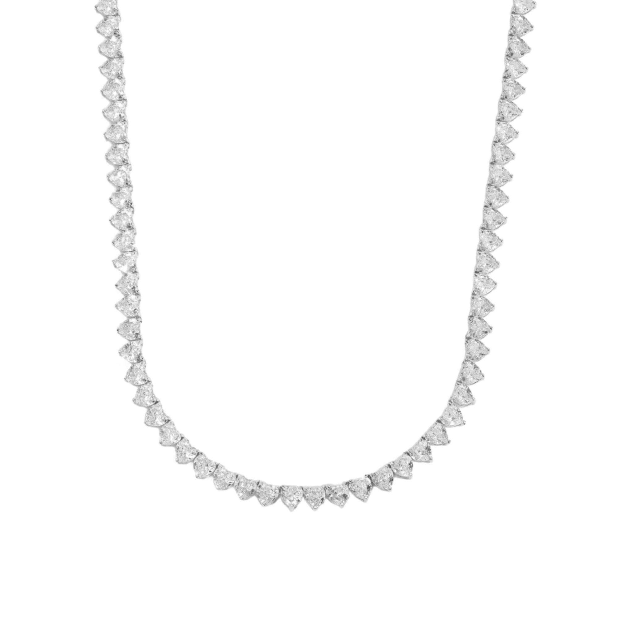 APHRODITE NECKLACE - SILVER - BLINGZ