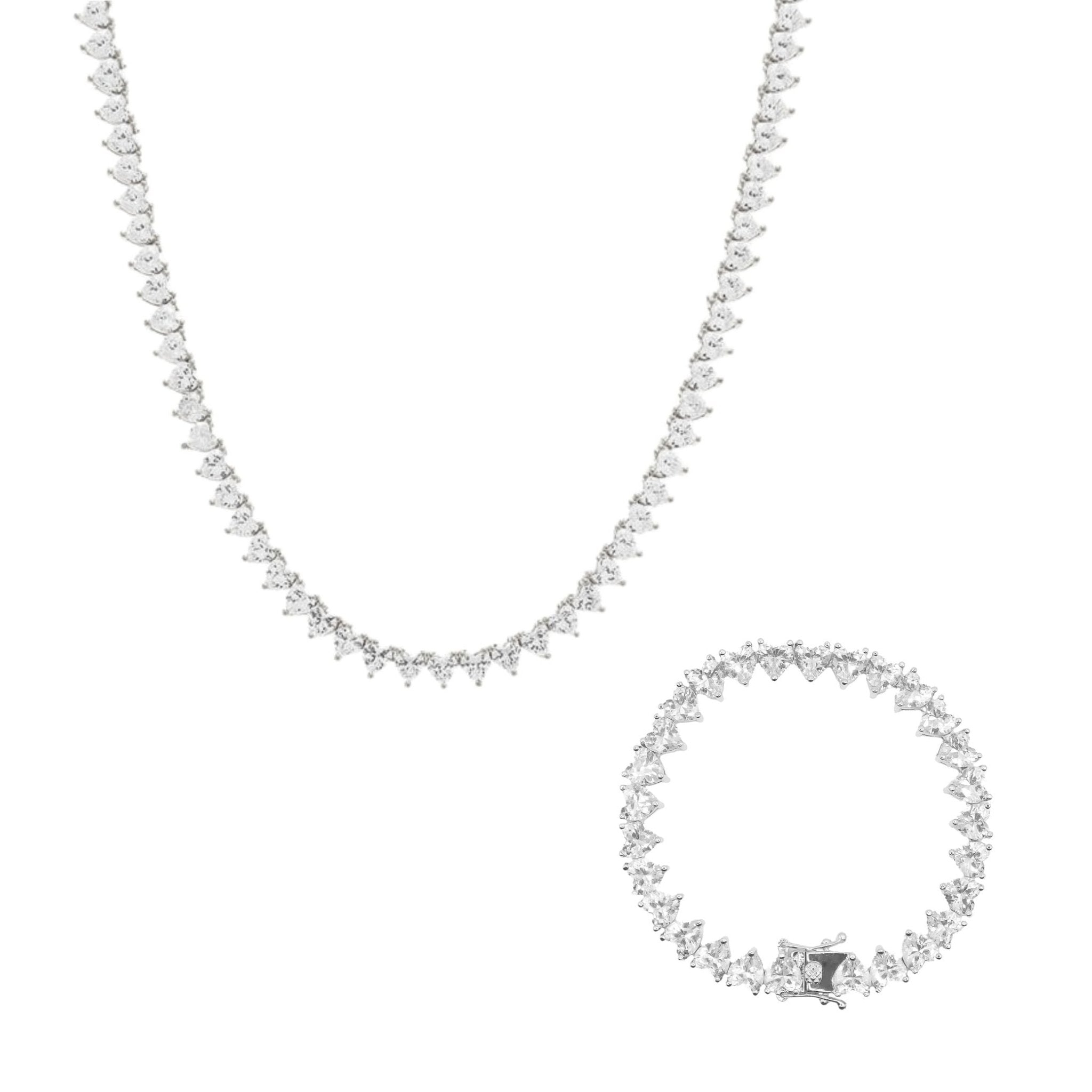 APHRODITE SET - SILVER - BLINGZ