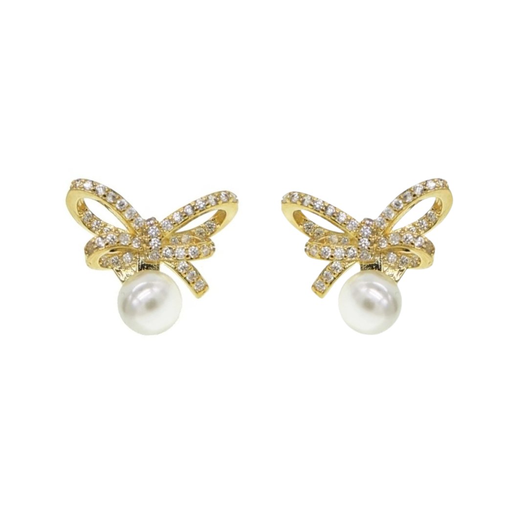 AUDREY STUDS - GOLD - BLINGZ