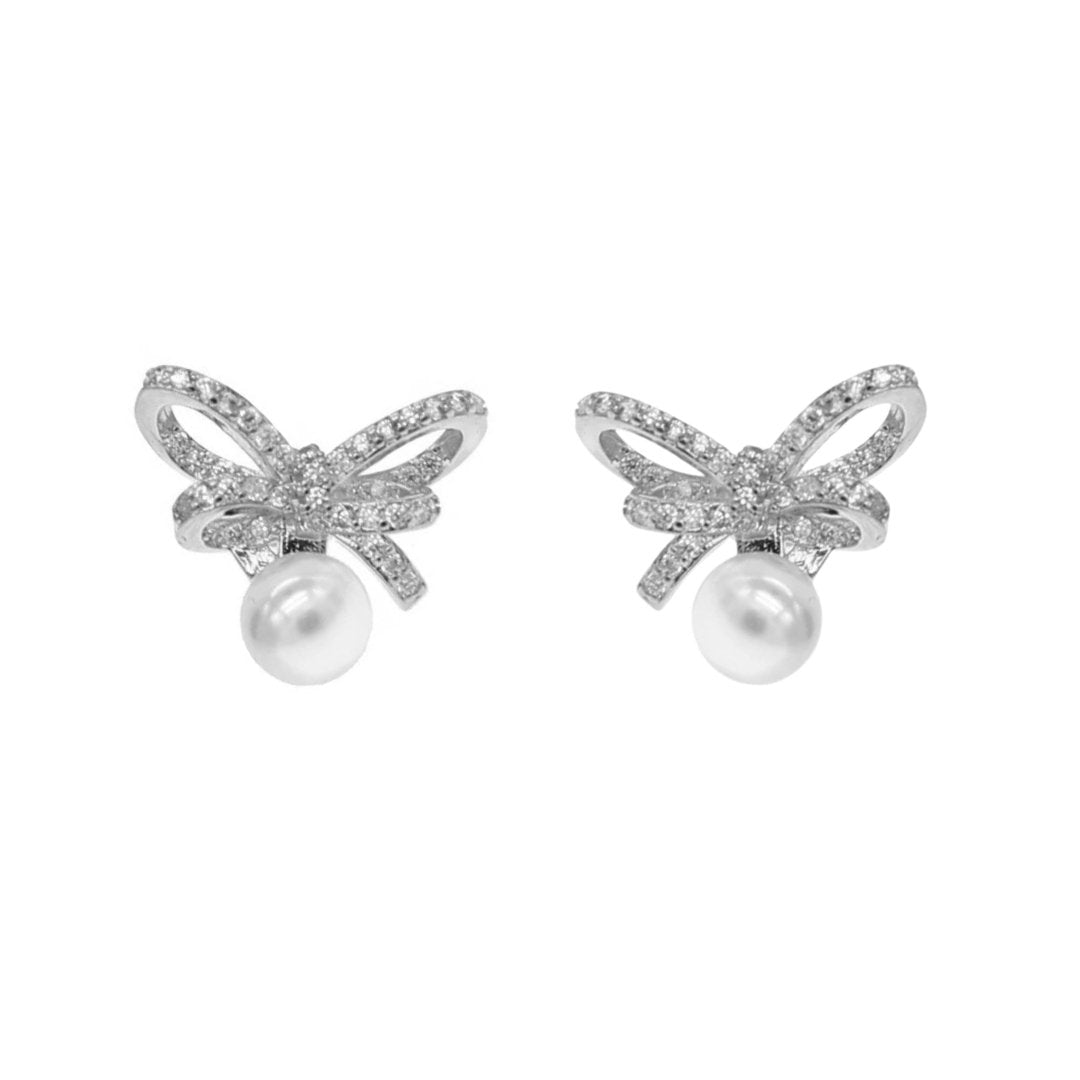 AUDREY STUDS - SILVER - BLINGZ