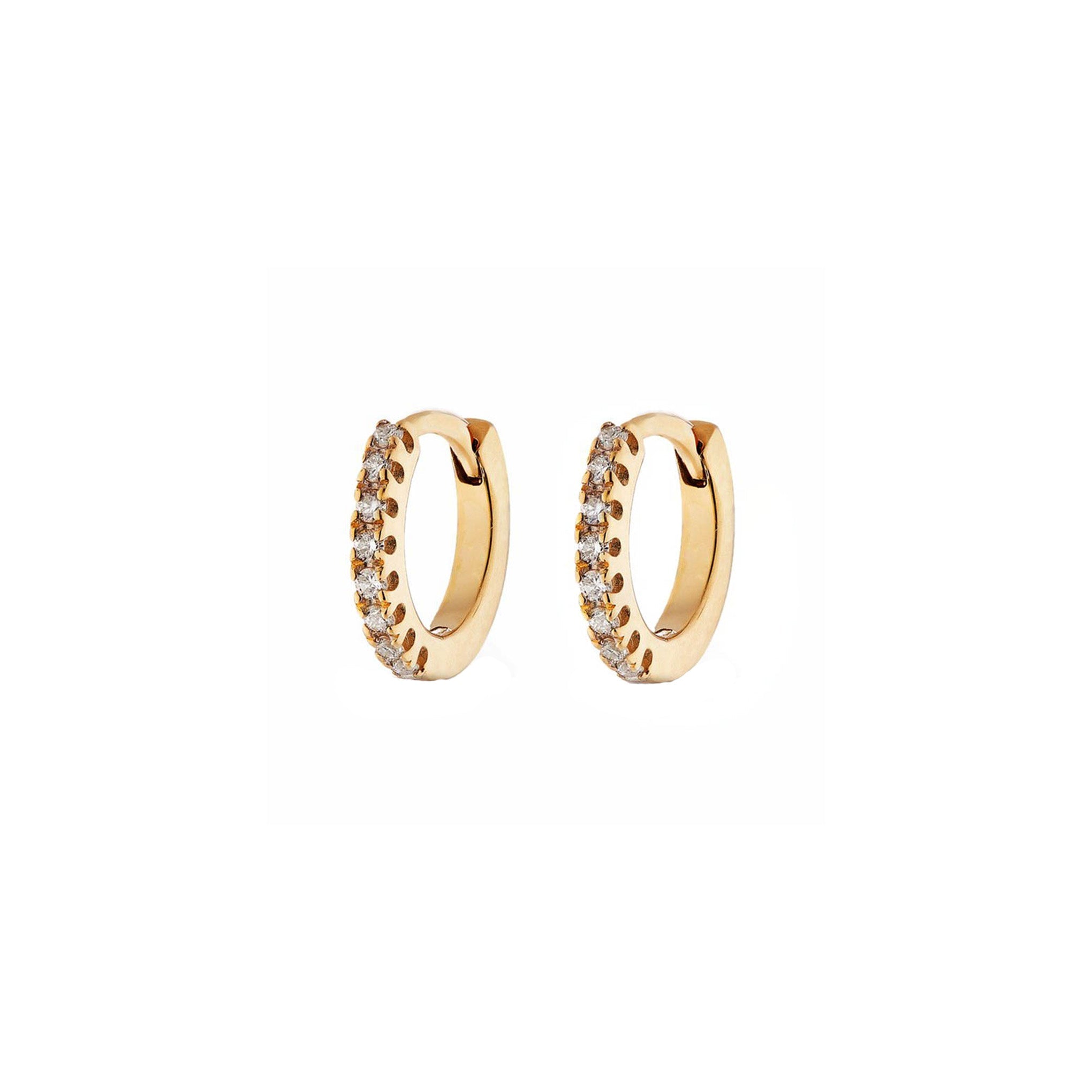 BABY HUGGIE EARRINGS - GOLD - BLINGZ